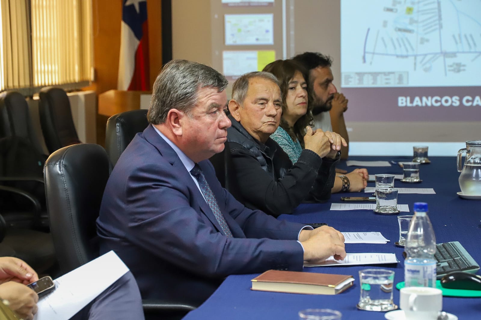 Subsecretario de Agricultura se reúne con regantes del Diguillín y revisan estado de proyectos de riego en Ñuble