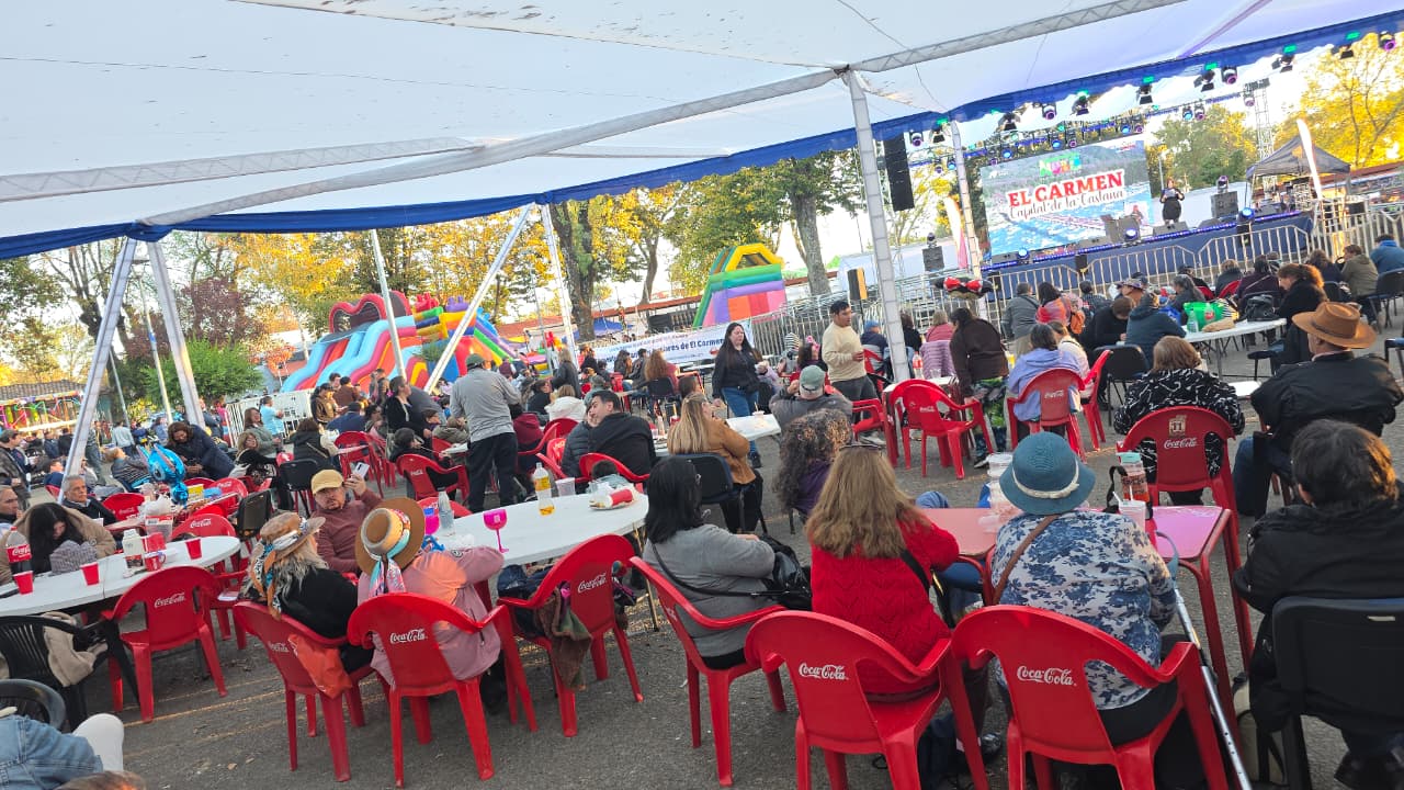 Más de 15 mil personas disfrutaron de la Fiesta de la Castaña El Carmen 2026