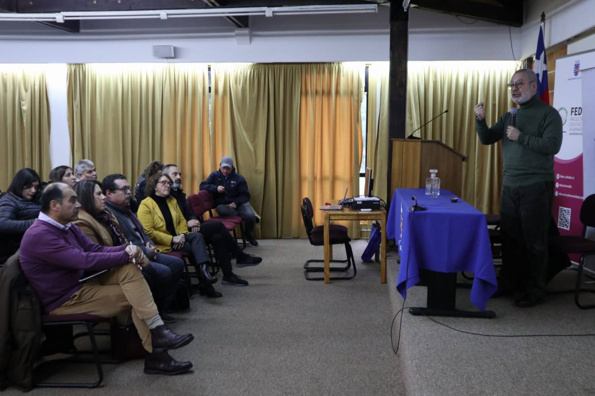 Director Nacional de Educación Pública y Seremi de Educación participan del seminario Los Servicios Locales Públicos en la región de Ñuble