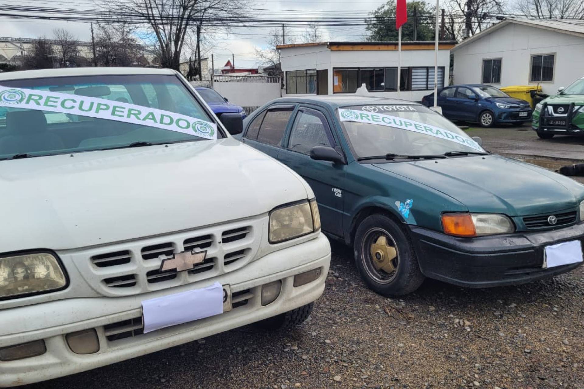 SEBV de Carabineros Ñuble recupera 2 vehículos robados en Chillán y llama a incorporar sistemas de seguridad para evitar delitos