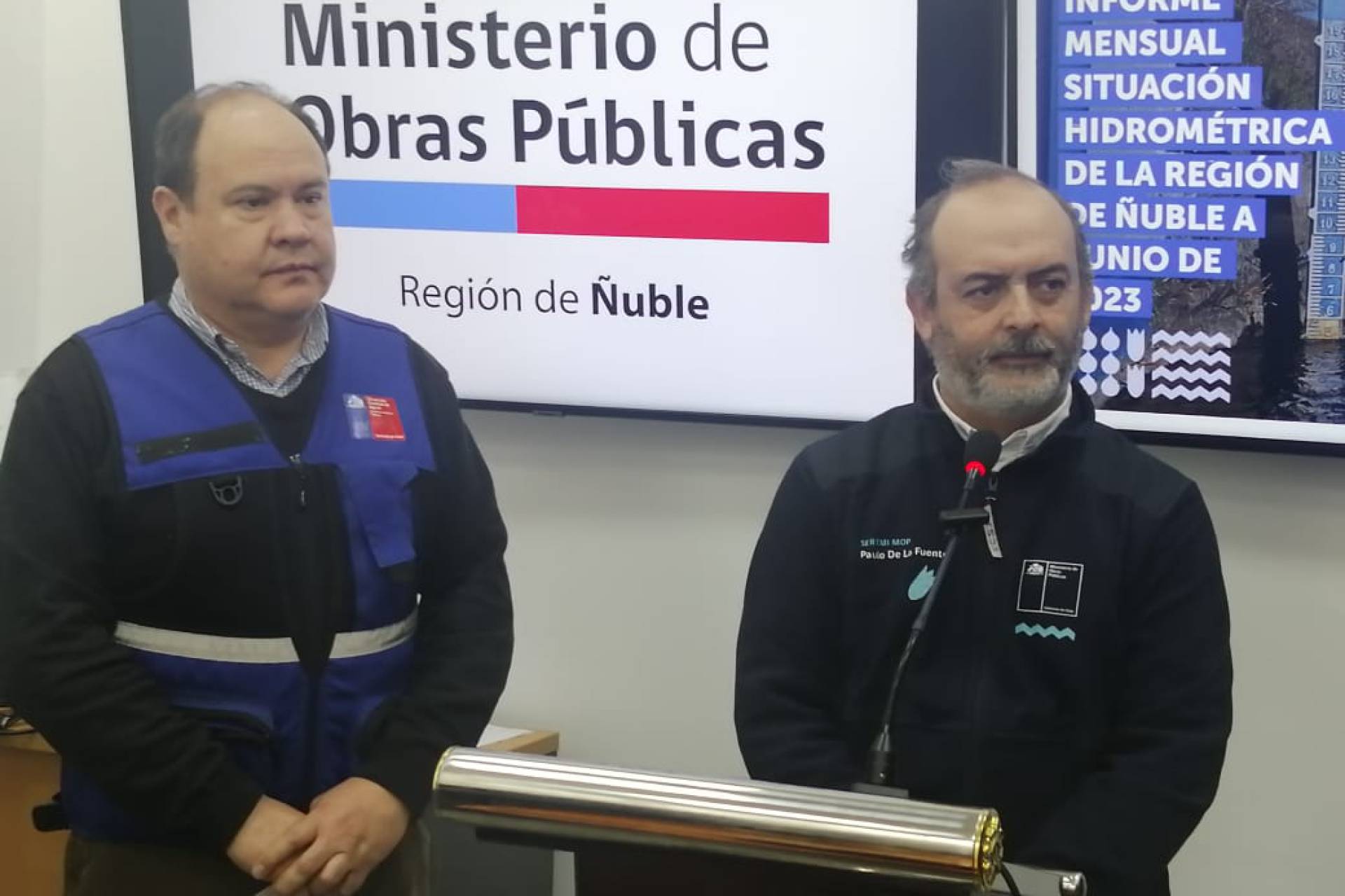 Tras las últimas lluvias registradas en la zona la DGA informó que Ñuble exhibe un superávit hídrico del 39 por ciento