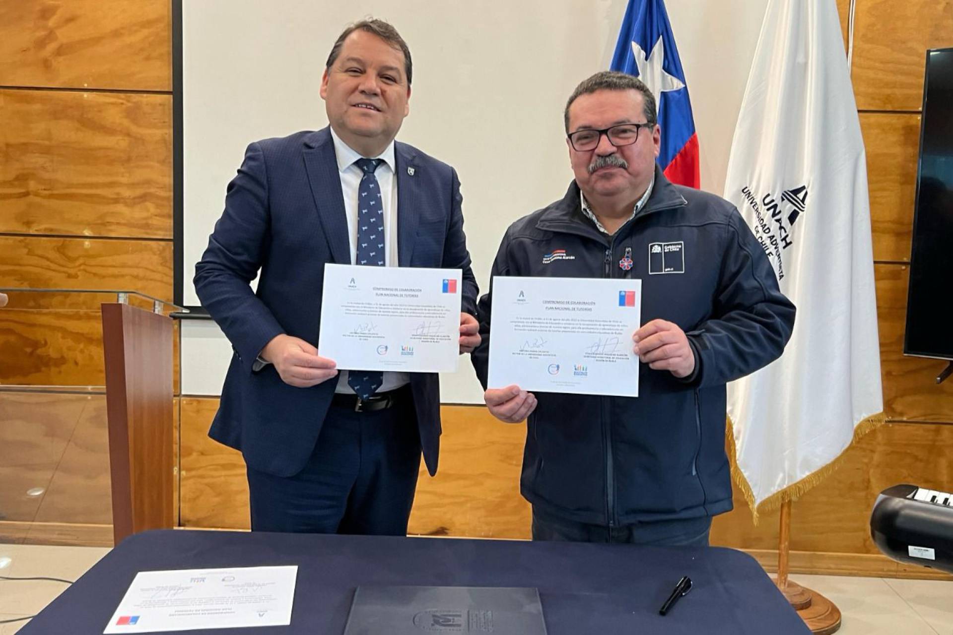 Universidad Adventista de Chile firma convenio con Seremi de Educación de Ñuble y se suma al Plan Nacional de Tutorías