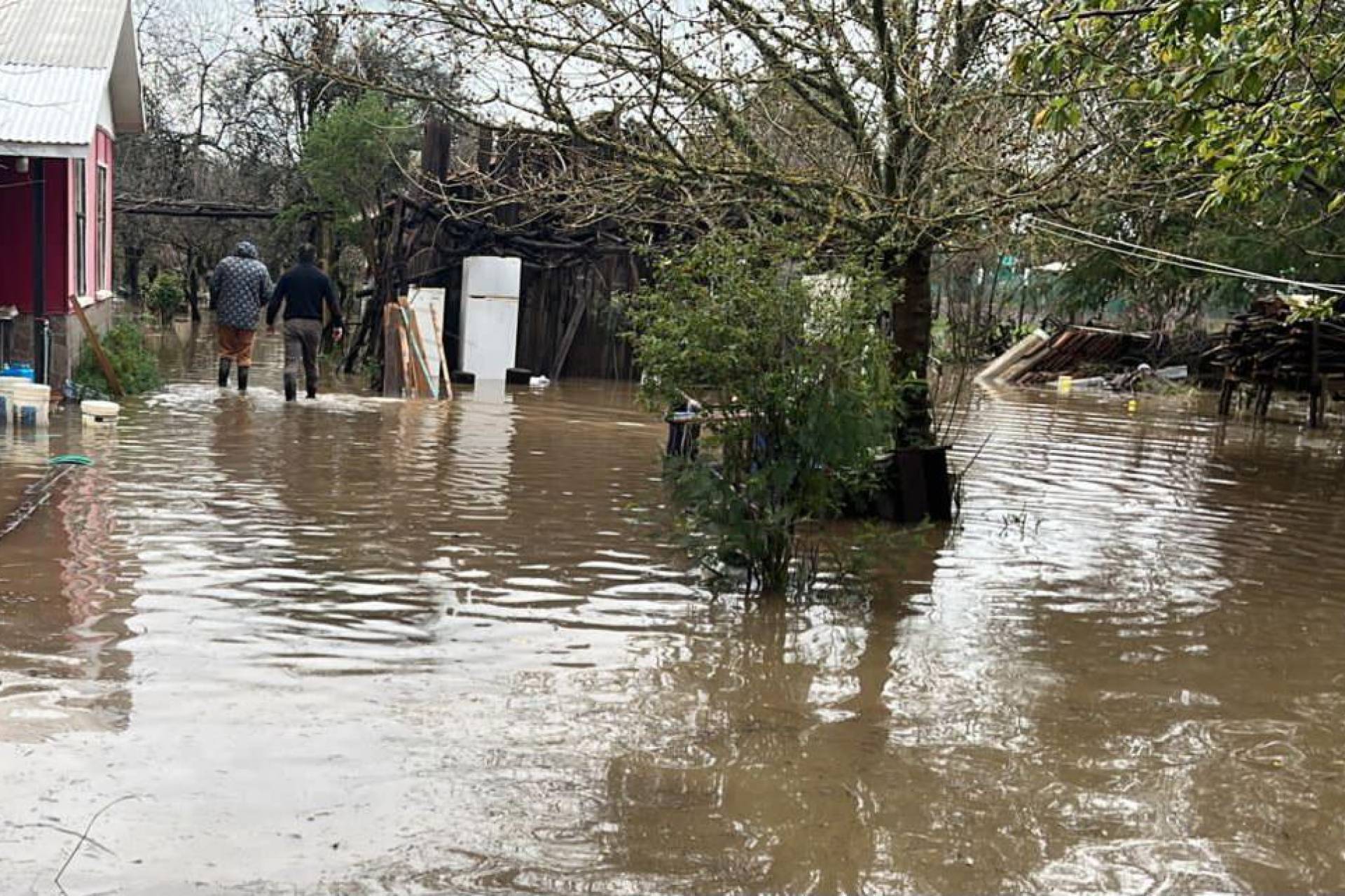 Al menos 12 viviendas fueron inundadas en la comuna de San Nicolás por nuevo sistema frontal