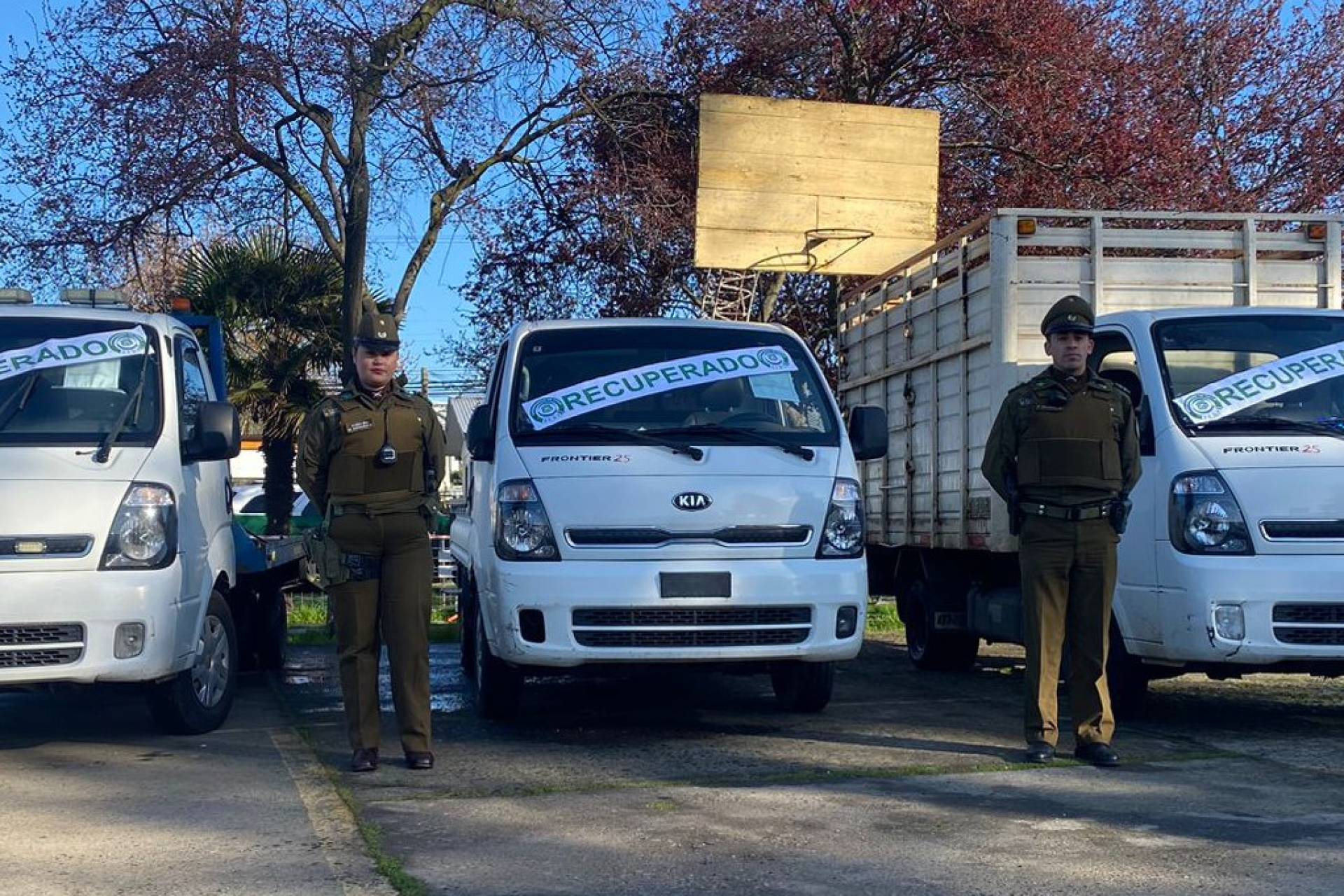 Operativo en Chillán y Chillán Viejo: Carabineros del SEBV Ñuble recuperó 3 vehículos y detuvo a 6 personas