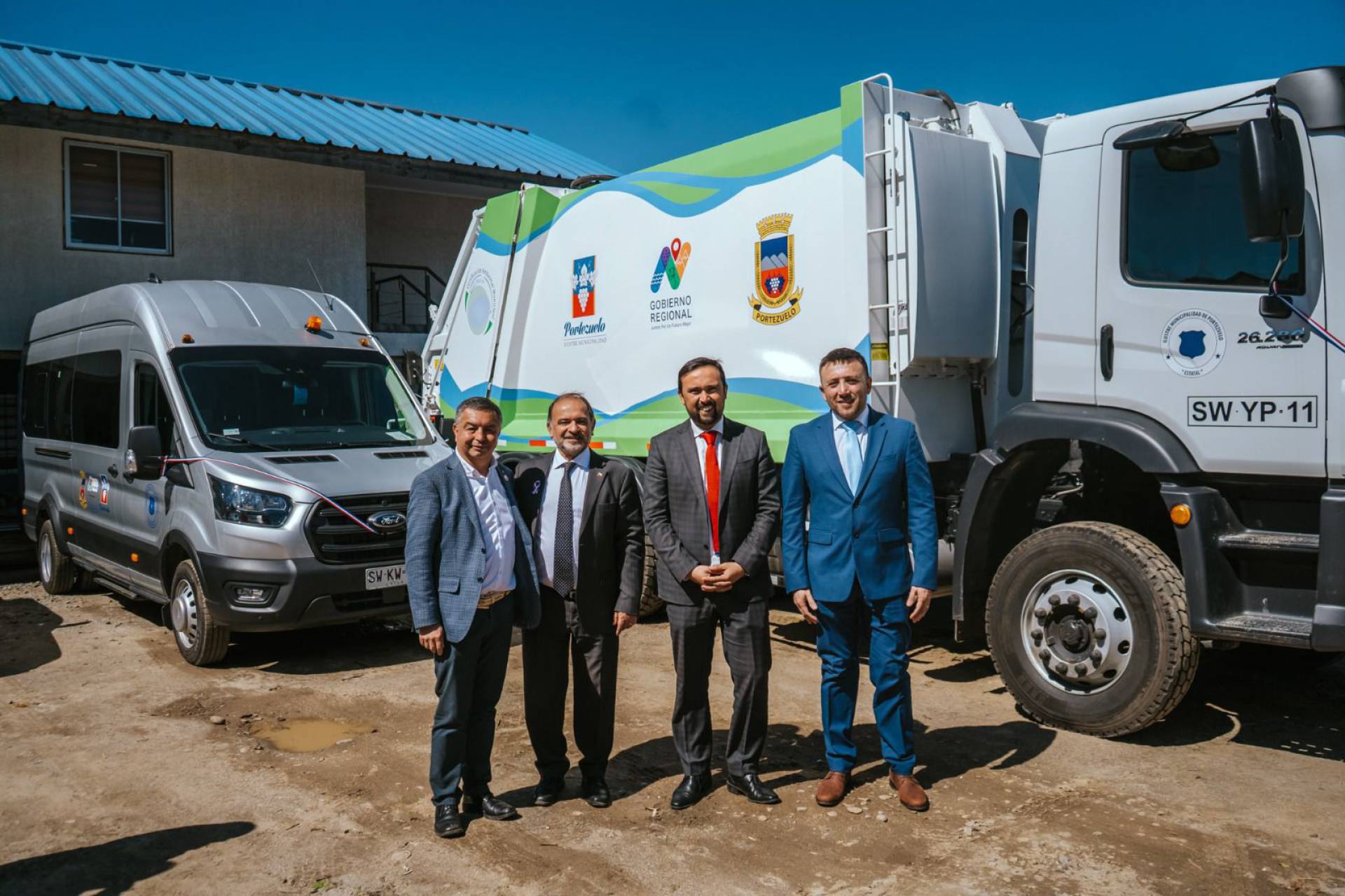 Ránquil y Portezuelo reciben vehículos esenciales para mejorar la atención en salud y servicios sanitarios.