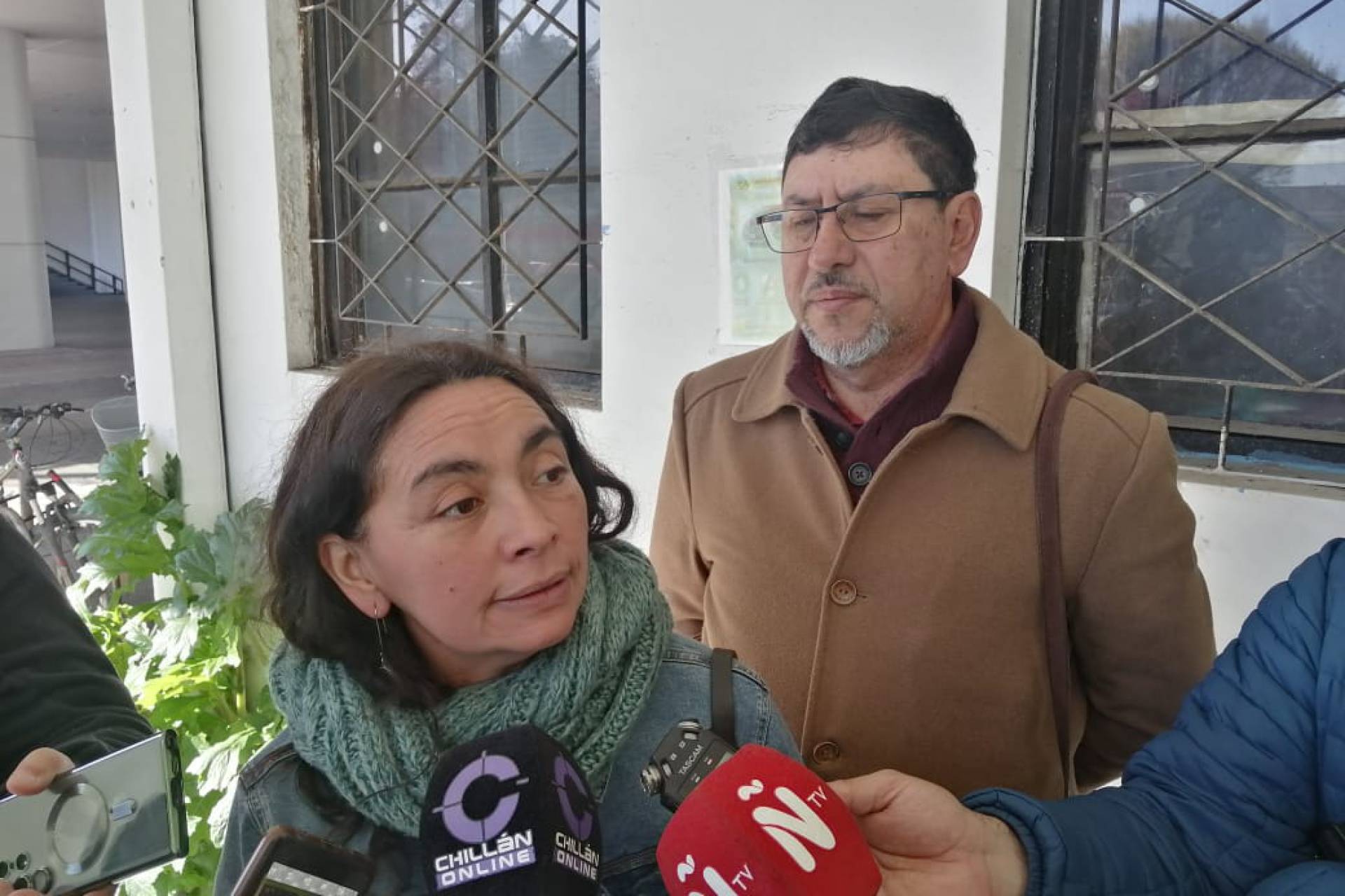 Una visita a la región realizó la vicepresidenta del Colegio de Profesores Paulina Cartagena quien se reunió en la ocasión con profesores locales