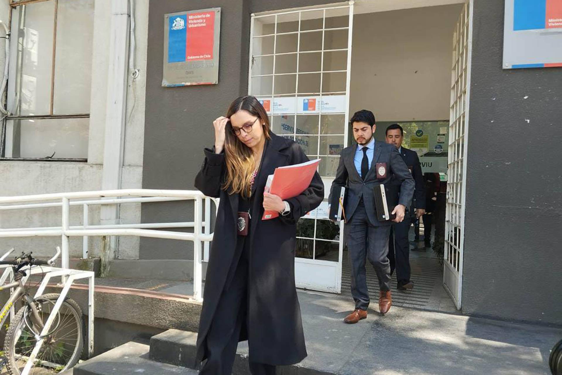 Personal de la Policía de Investigaciones realizo diligencias en la seremi de Vivienda y el Serviu Ñuble en el marco del caso Fundaciones