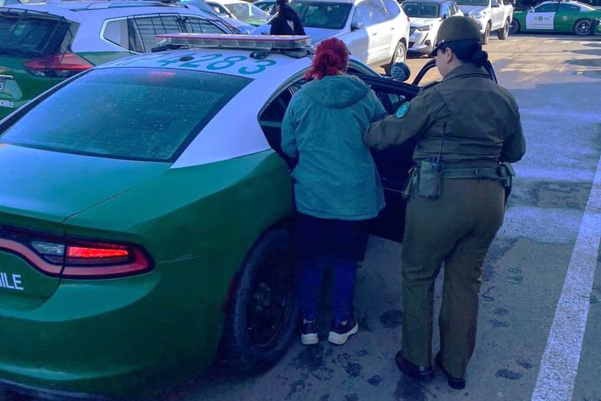 Carabineros capturó en Chillán a prófuga por robo con intimidación y agresión a gendarme