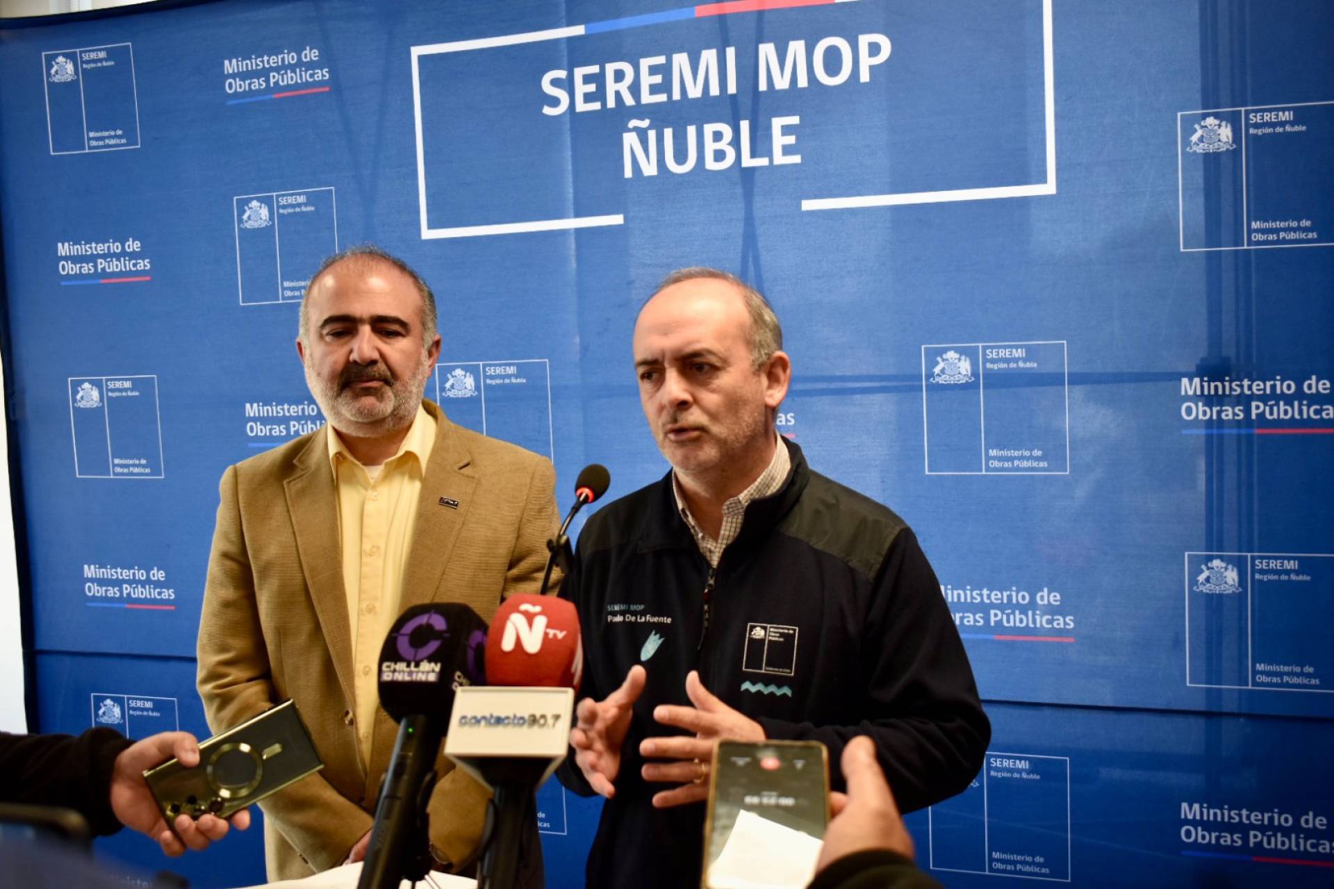 MOP destaca ejecución de 30 obras viales en Ñuble por 25 mil millones que permitirán sumar 95 kilómetros de rutas pavimentadas