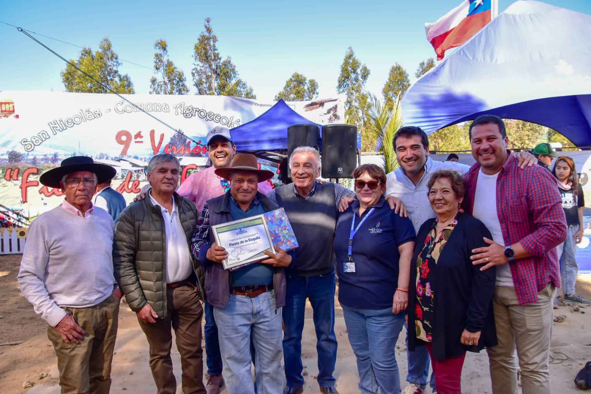 Cerca de mil personas disfrutaron de la Fiesta de la Esquila San Nicolás 2023