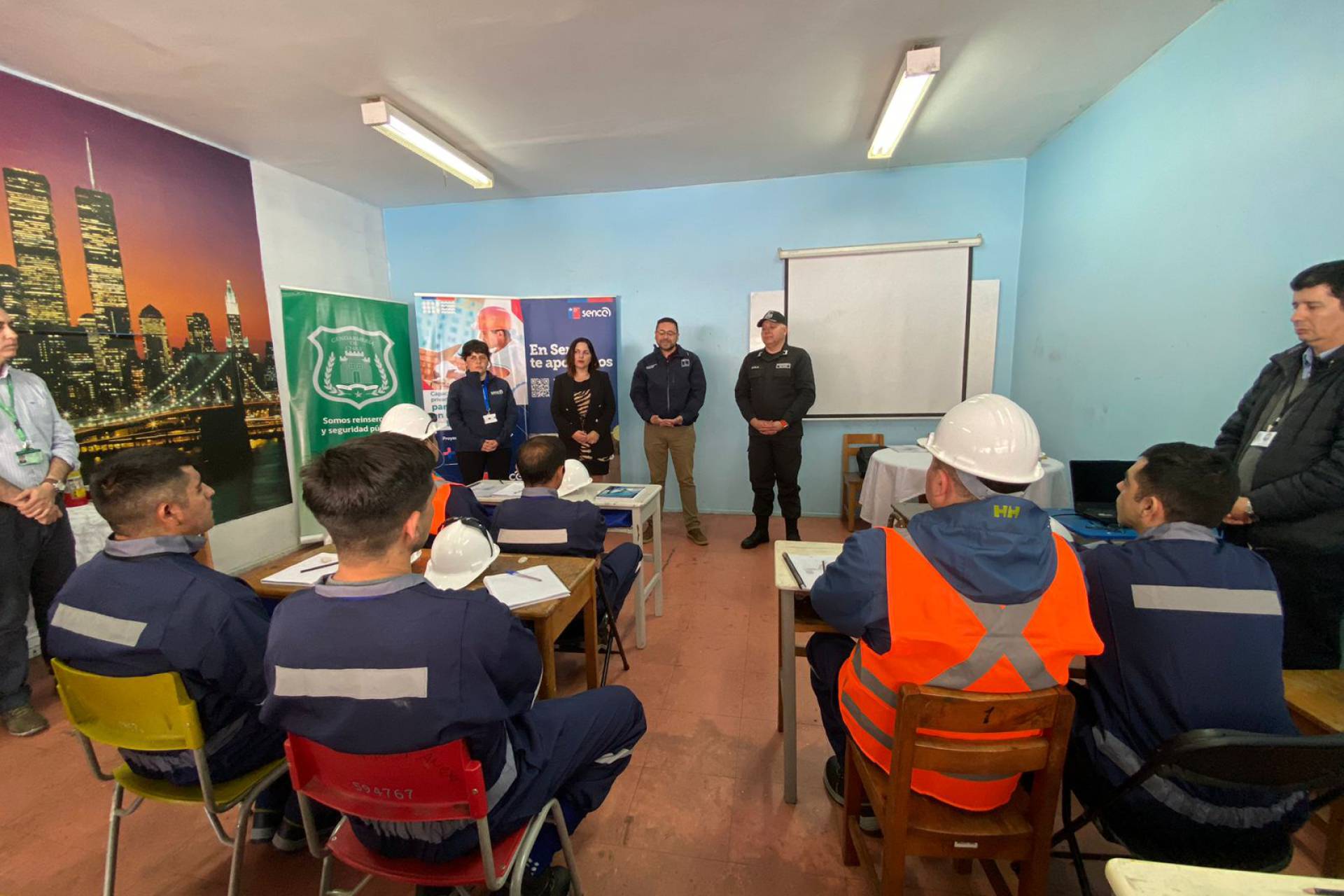 Proyecto +R: Sence Ñuble y Gendarmería facilitan la reinserción social con curso de capacitación