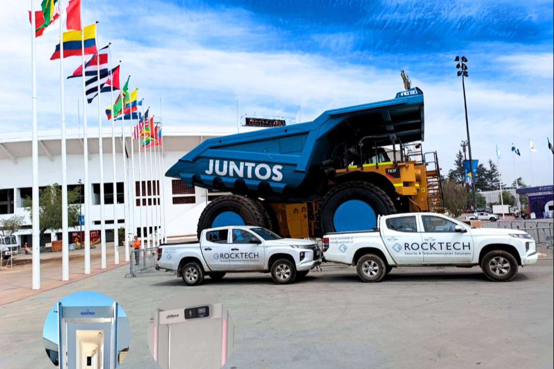 Dahua Technology y Rocktech son los responsables de la seguridad de los Juegos Panamericanos