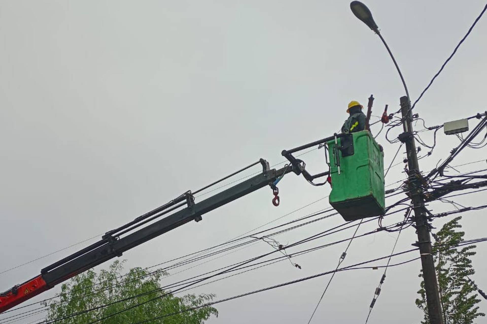 CGE informa sobre el estado de suministro eléctrico en Ñuble