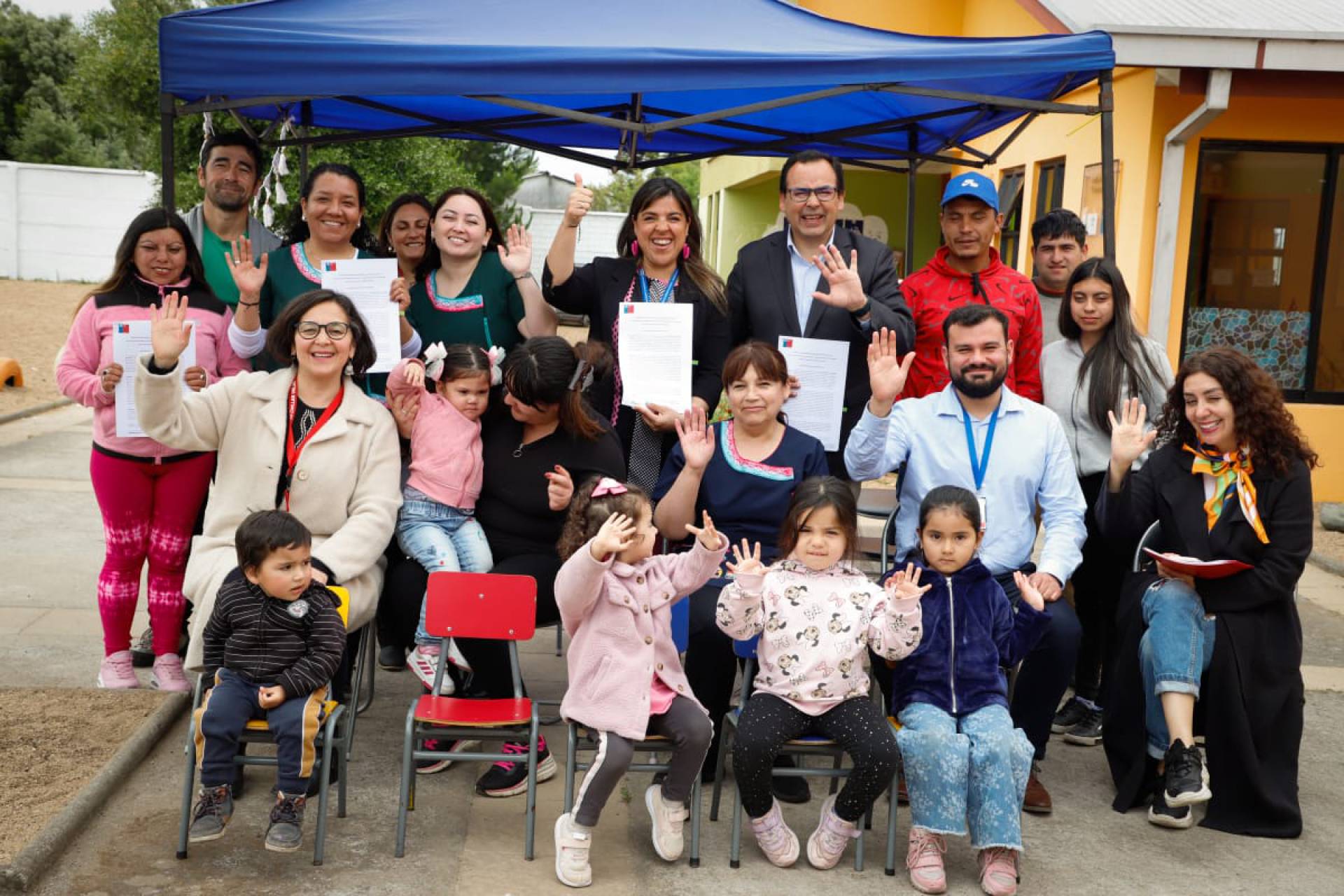 JARDINES INFANTILES DE CHILLÁN VIEJO RECIBIERON MILLONARIA  INVERION DE JUNJI