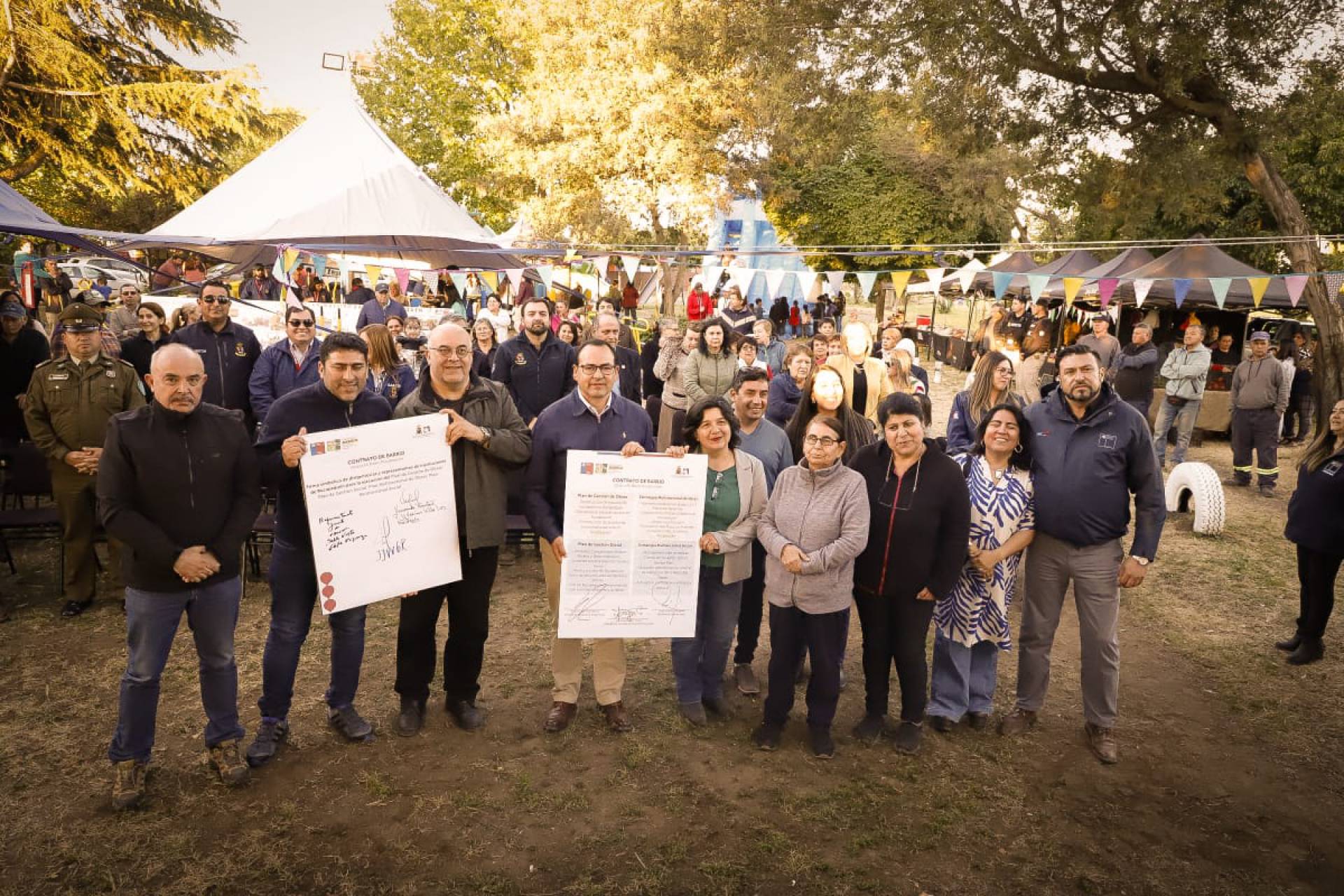 Rucapequén da el vamos a fase de ejecución de obras del Programa Quiero  Mi Barrio