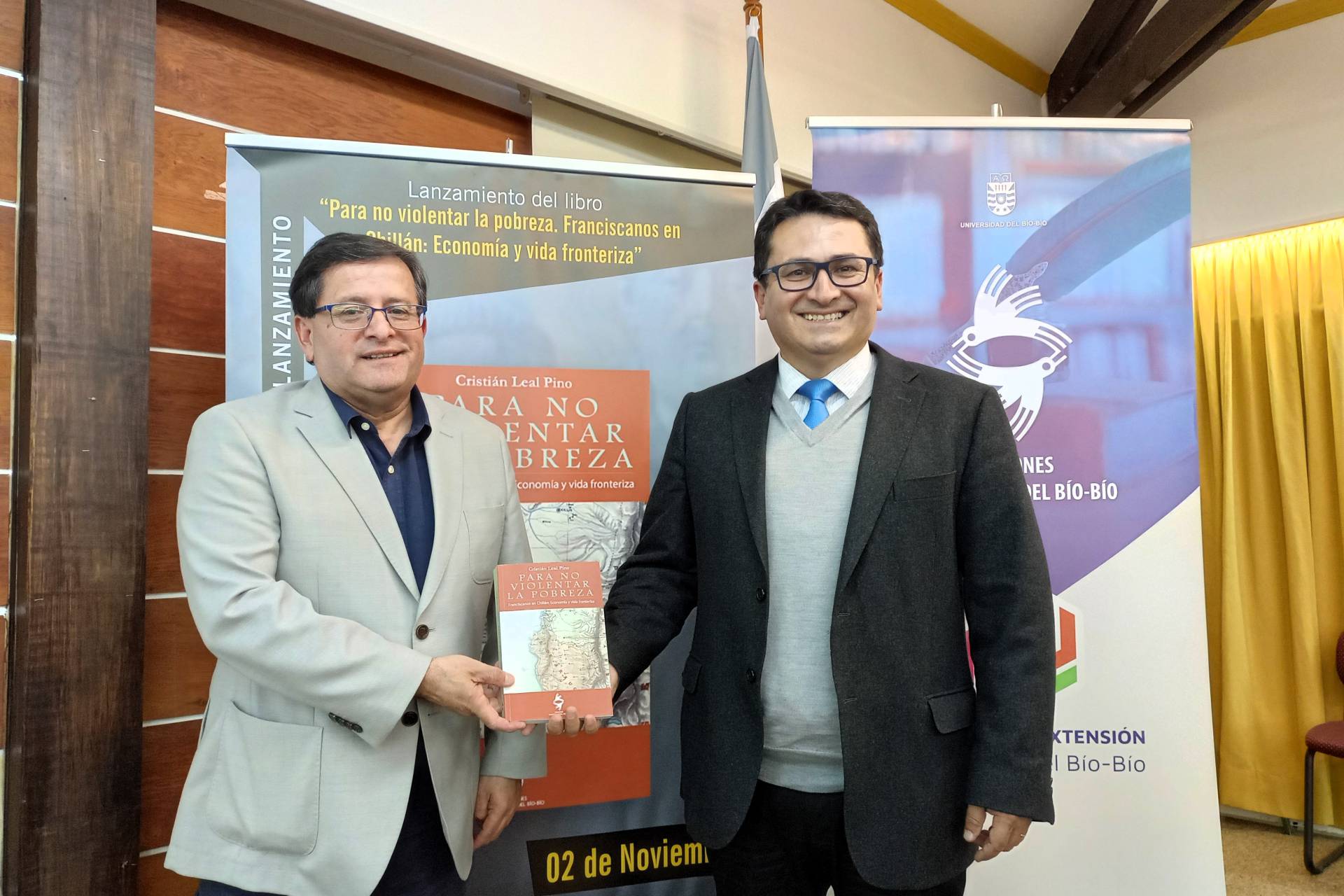 Académico Cristian Leal incentiva la investigación histórica con libro sobre Franciscanos en Chillán