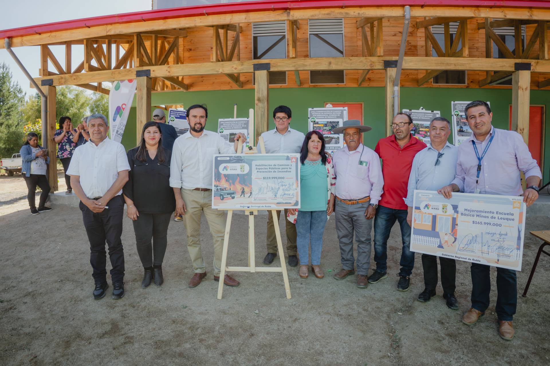 Cuatros comunas del Valle del Itata inician proyectos de prevención de incendios financiados por el Gobierno Regional