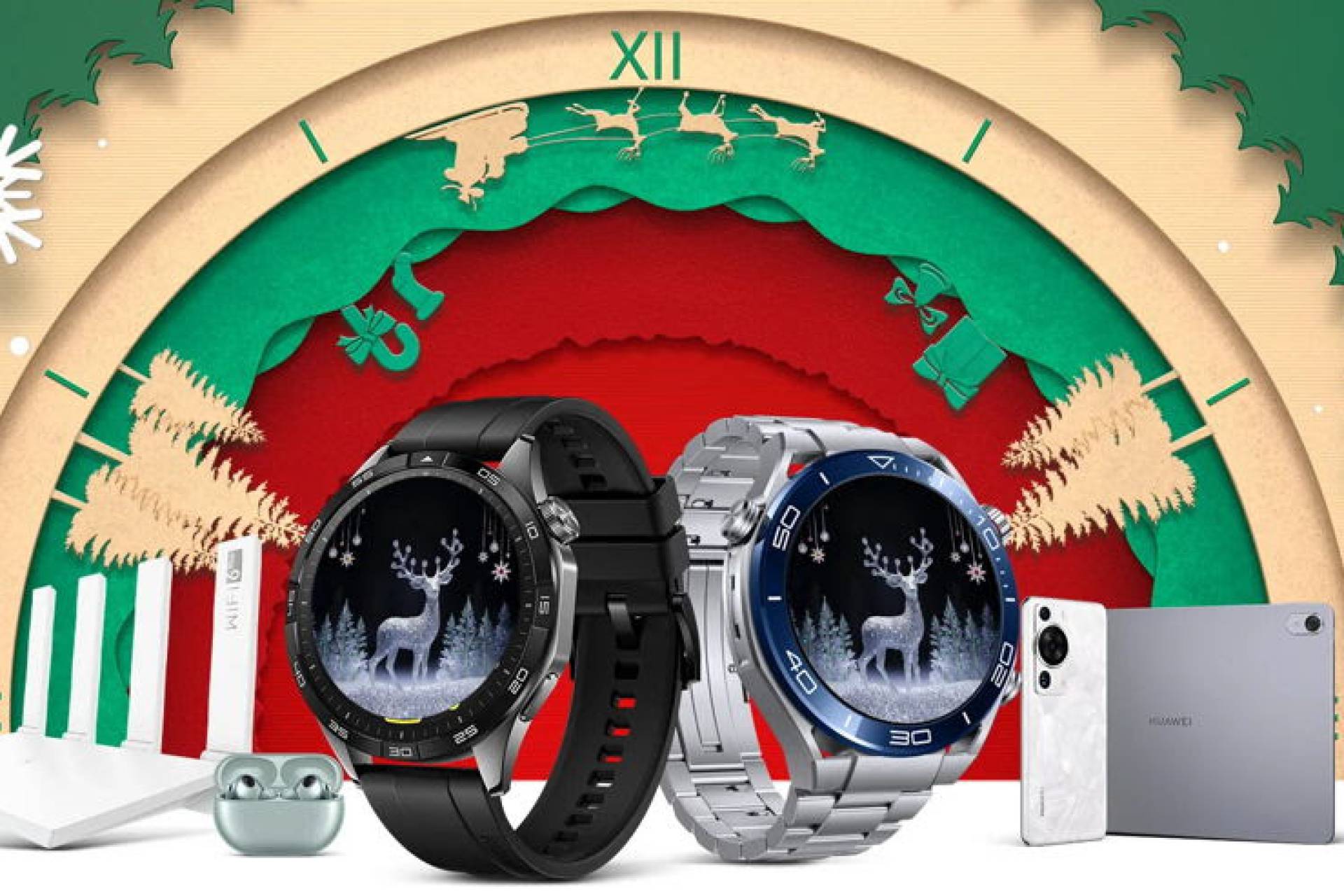 Descuentos de hasta 50%, regalos y paquetes de gadgets: así es la Navidad de HUAWEI