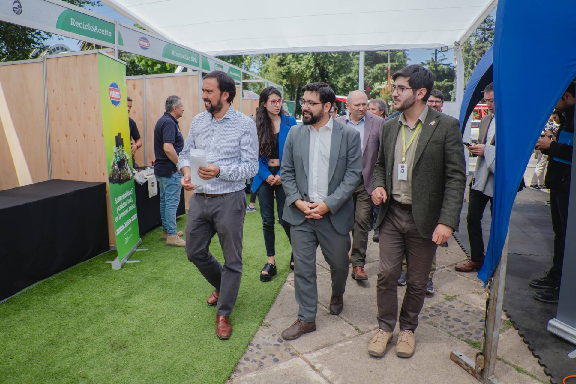 Reciclar comienza por casa: Medio Ambiente inició Feria de Reciclaje Ñuble circular