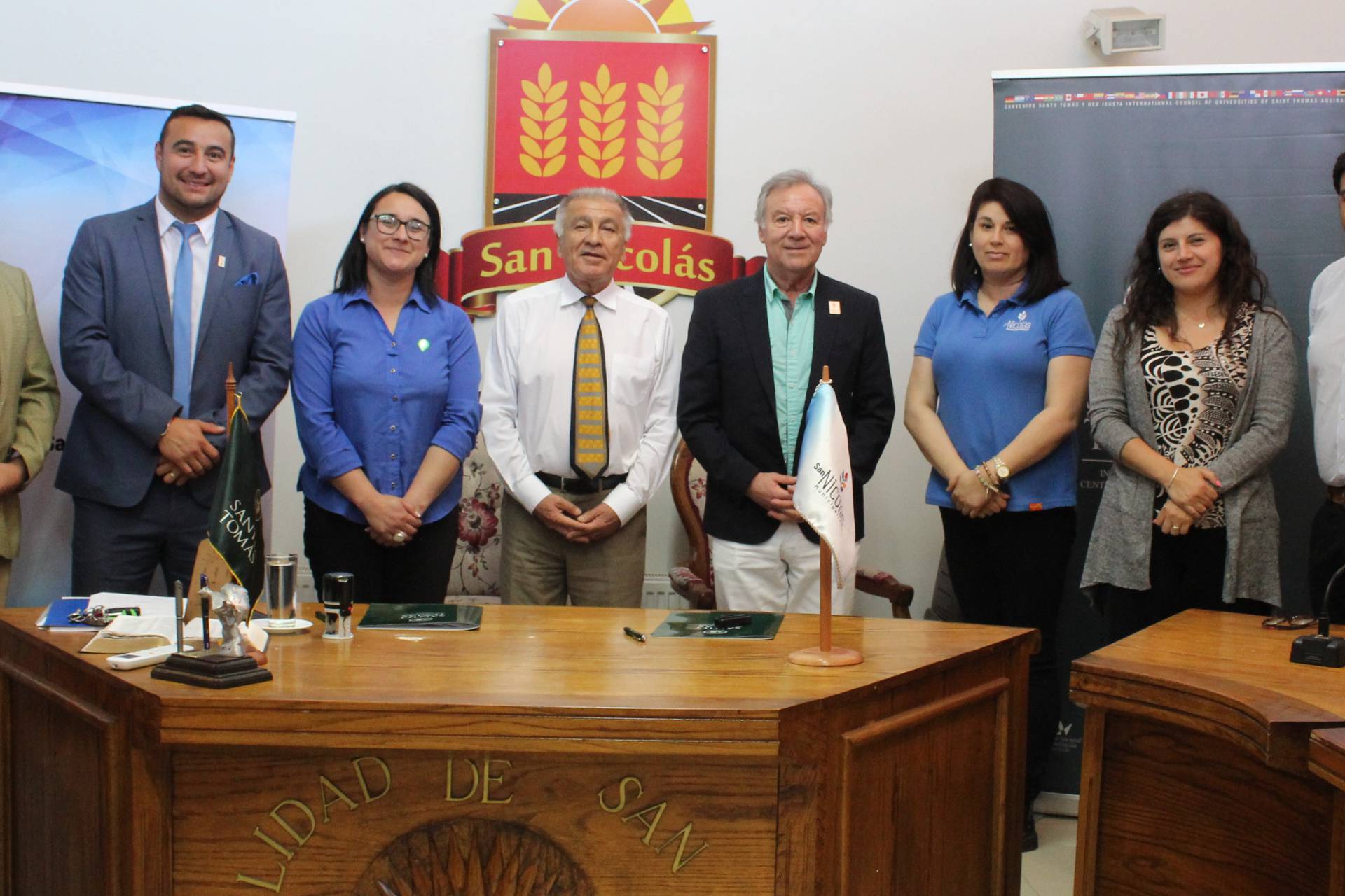 Alianza entre Santo Tomás y Municipalidad de San Nicolás brinda  oportunidades educativas a funcionarios