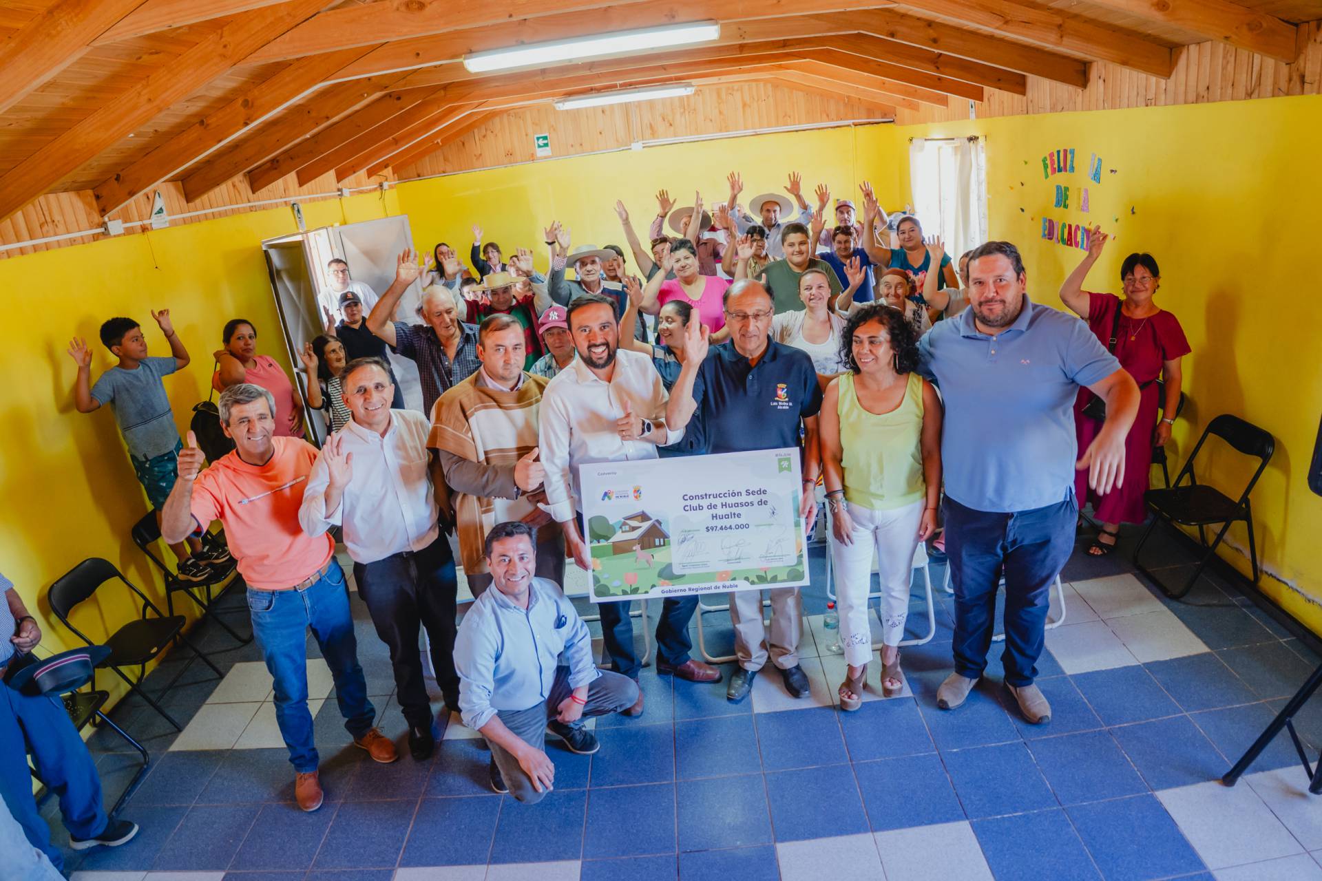 Ninhue recupera espacios públicos y suma sedes comunitarias con apoyo del Gobierno Regional