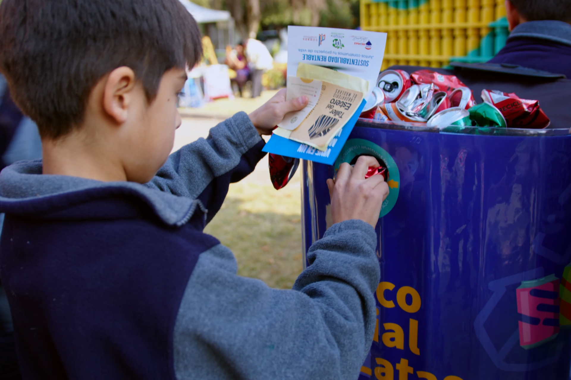 Banco Social de Latas marca presencia en el festival Tu Huella Fest