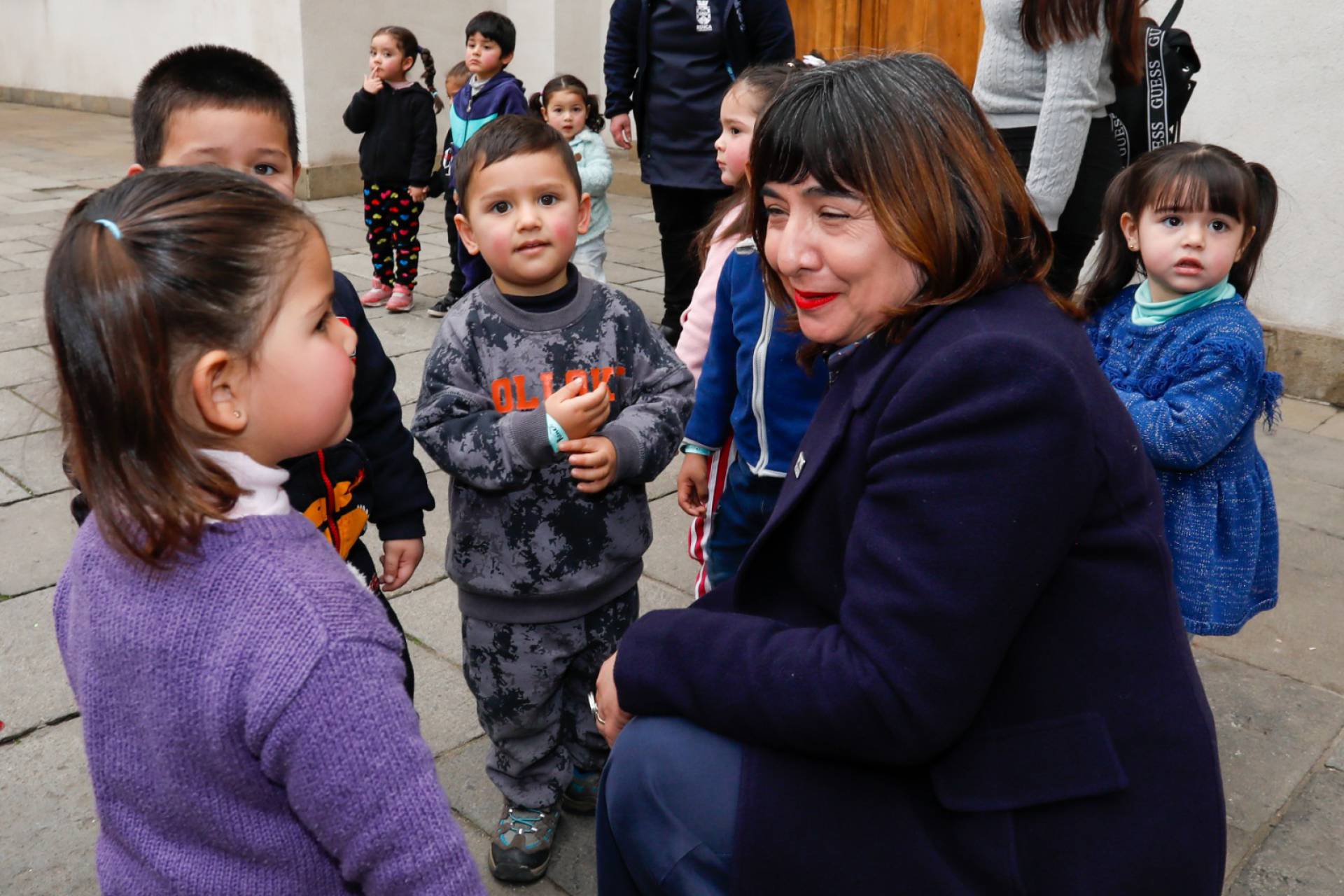 Mineduc festeja el Día del Juego junto a niñas y niños en La Moneda