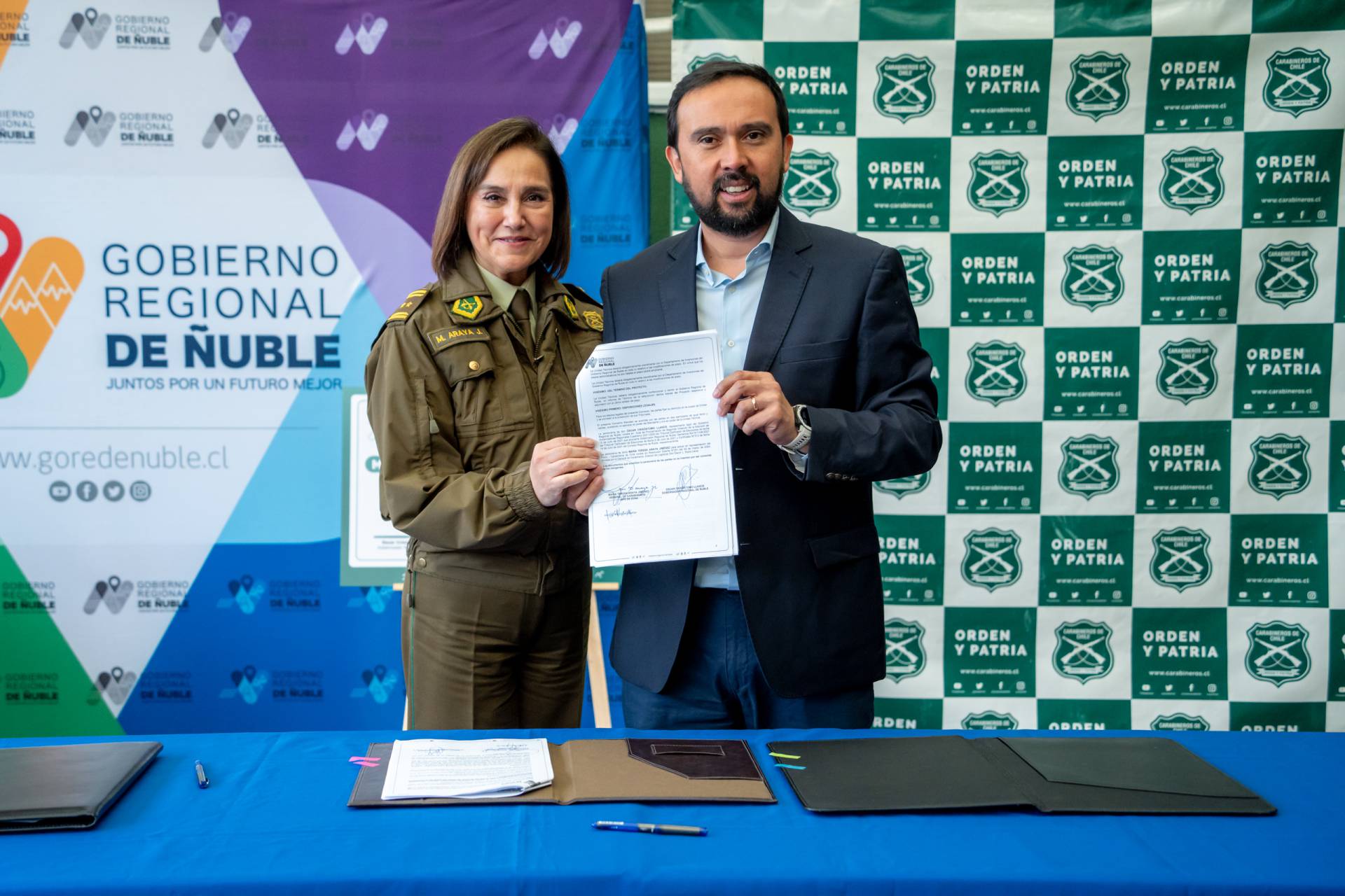 Gobierno Regional destina más de $1.000 millones para fortalecer la labor de Carabineros en Ñuble