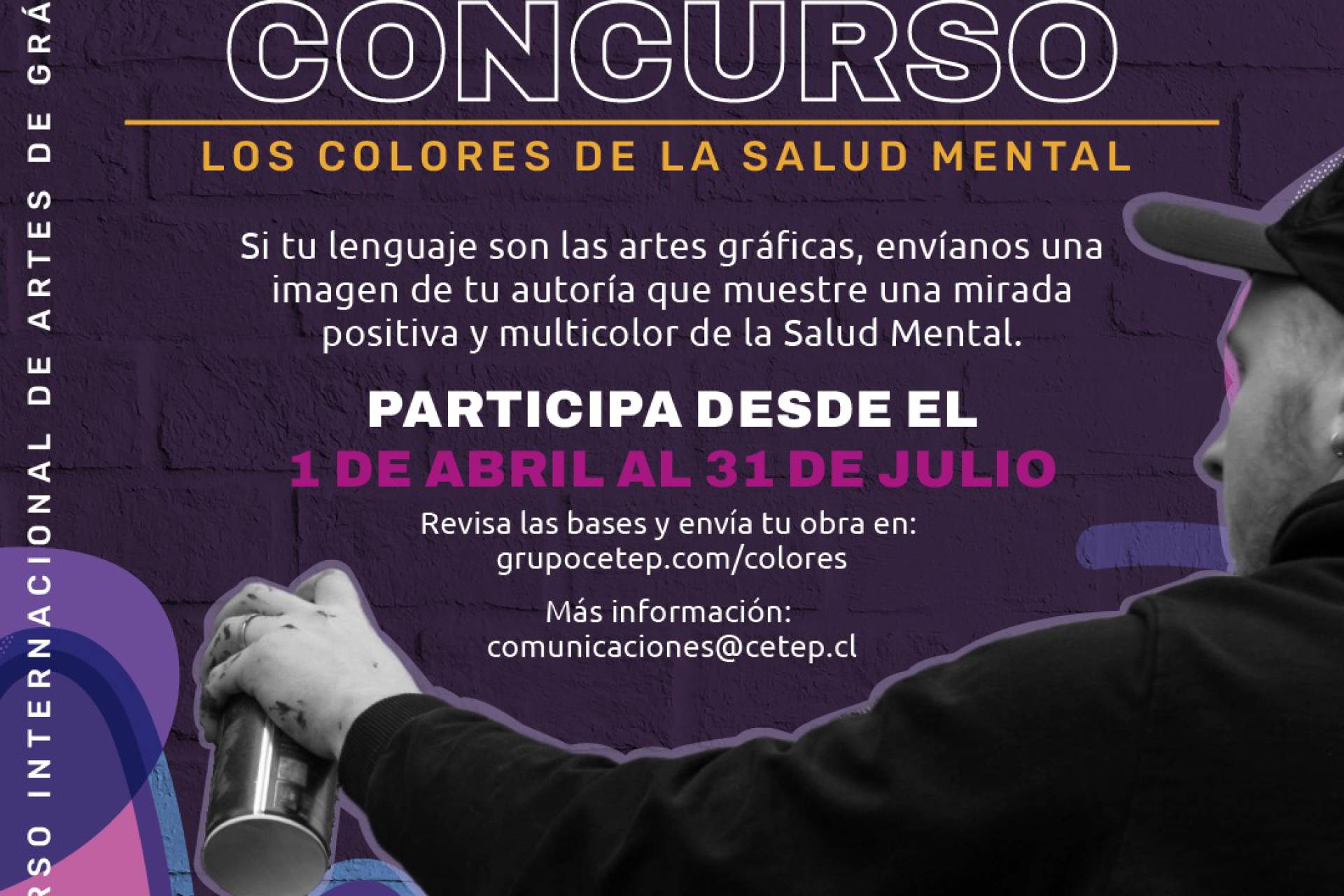 Concurso Internacional de Artes Gráficas “Los Colores de la Salud Mental”