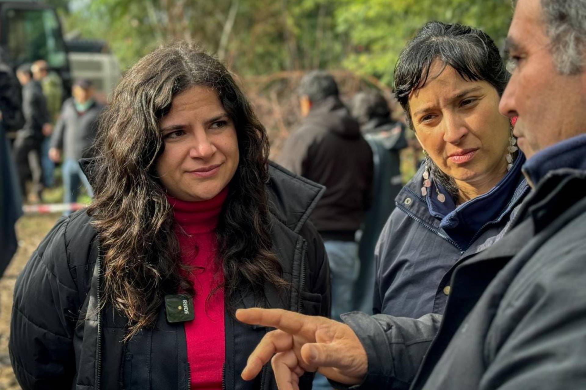 Autoridades del agro desplegadas en terreno para conocer y responder a la situación de emergencia regional.