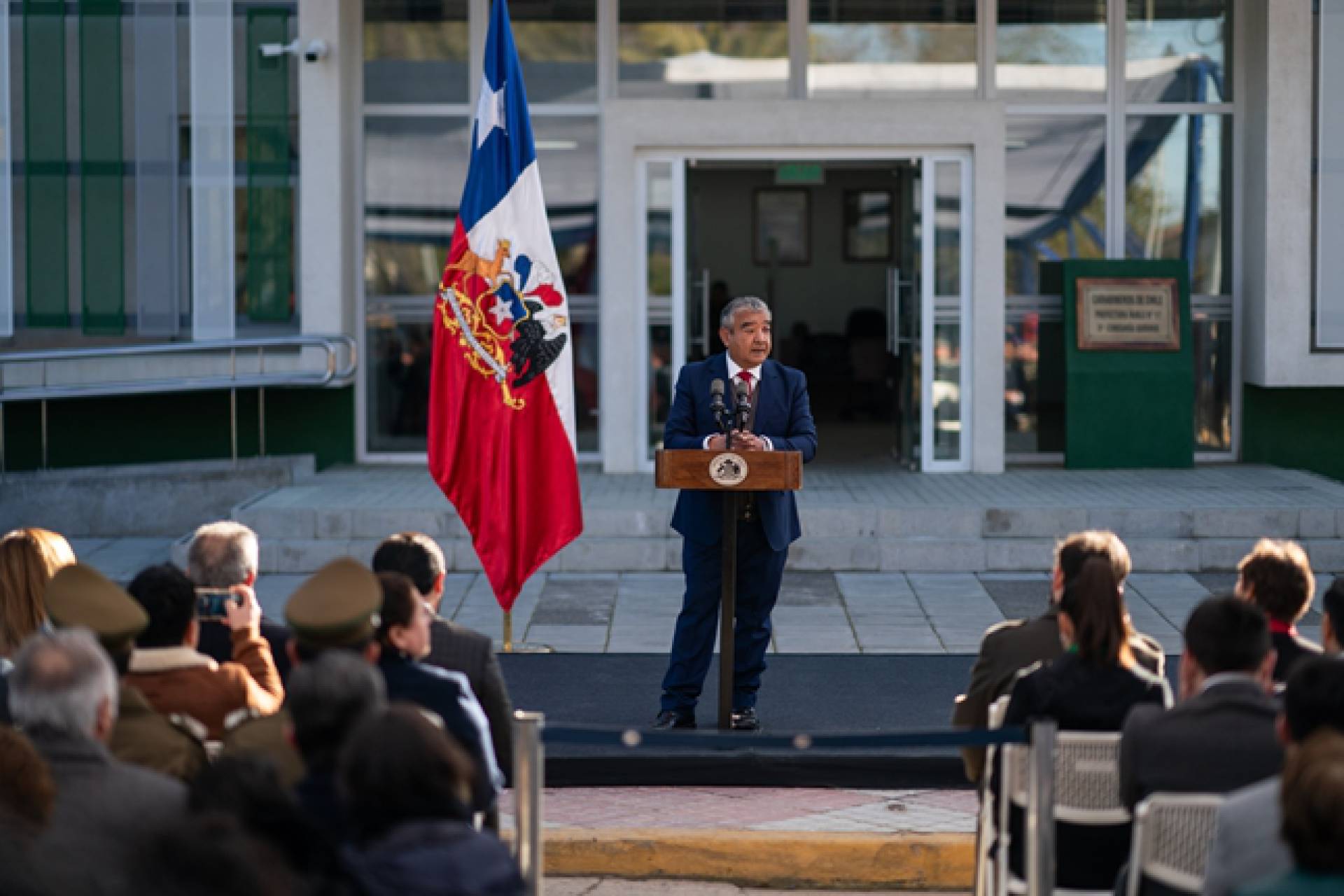 Presidente de la República, Gabriel Boric Font, encabeza inauguración de la Quinta Comisaría de Quirihue