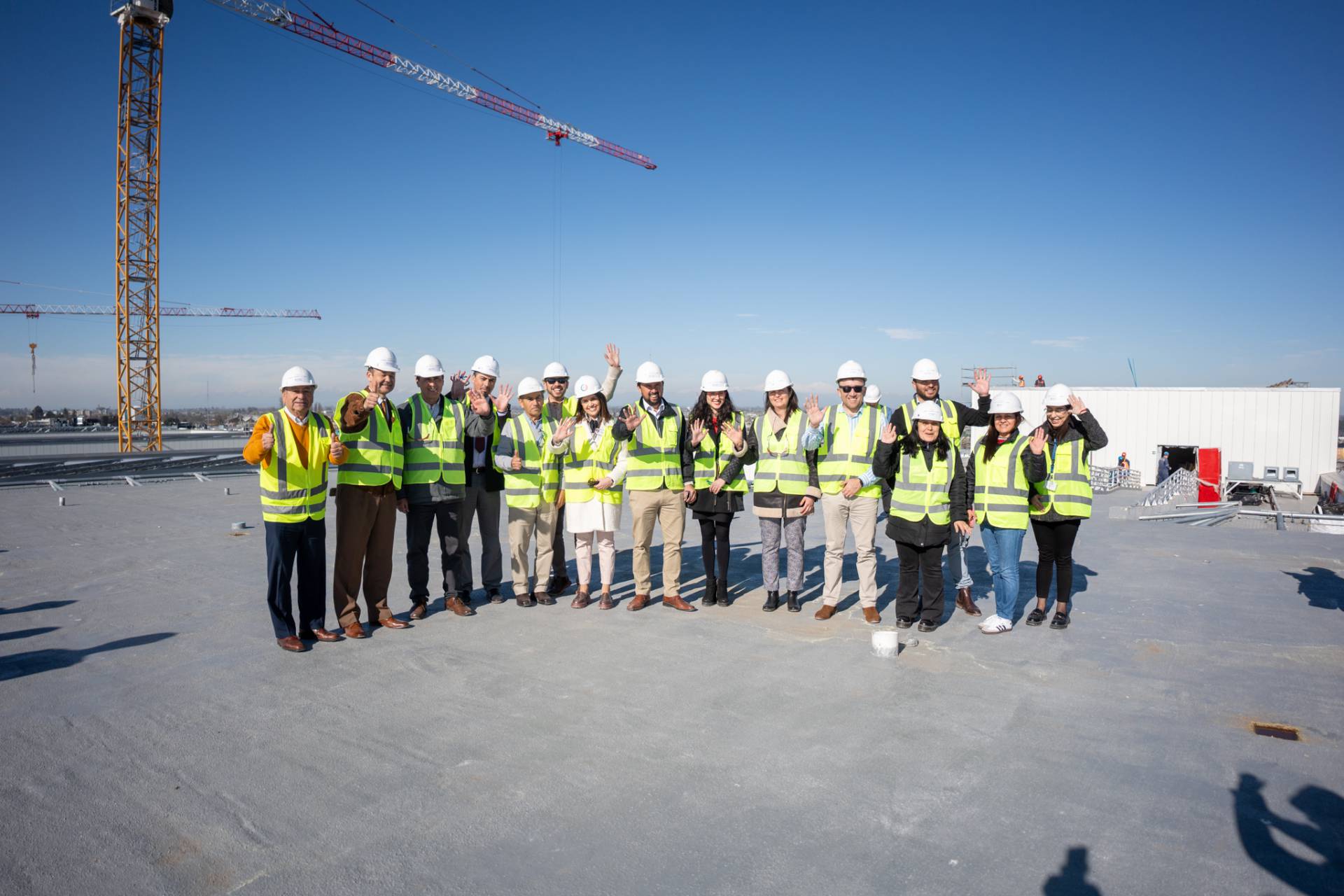 Consejeros Regionales de Ñuble visitan obras del nuevo Hospital Regional