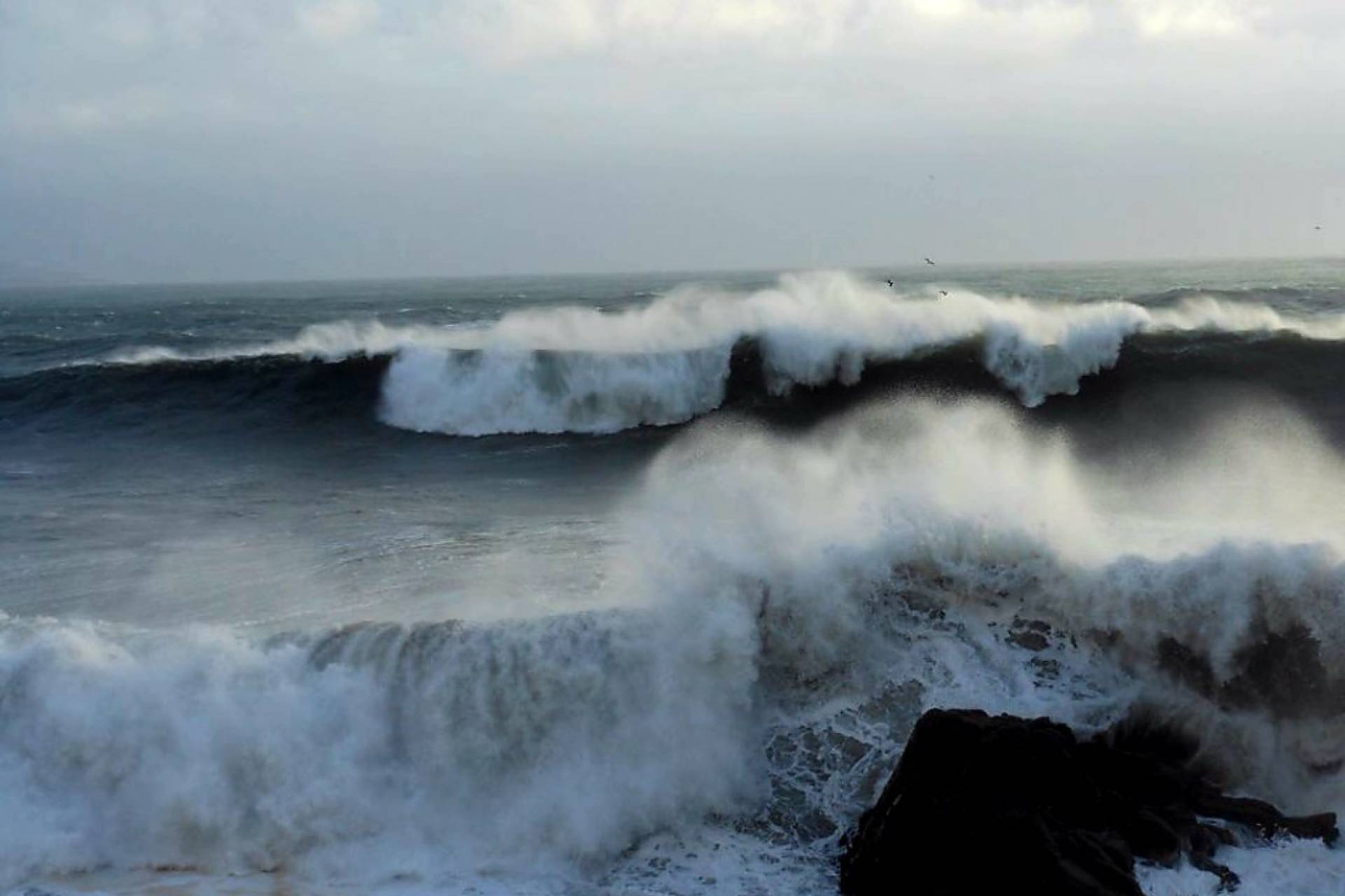 Aviso de Marejadas Afectará Desde Golfo de Penas Hasta Arica