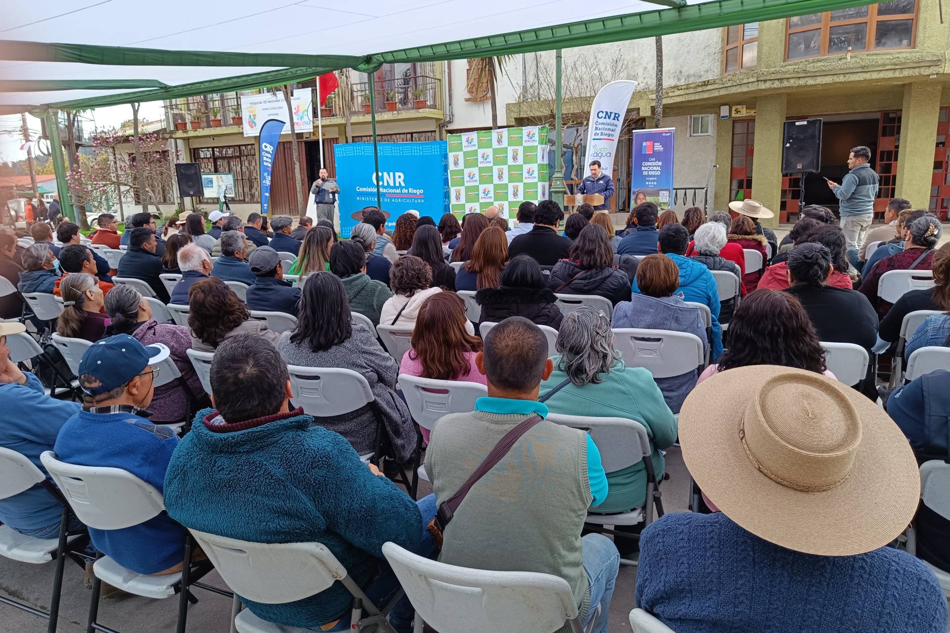 Histórica entrega de bonos de riego de la CNR en la Provincia de Itata