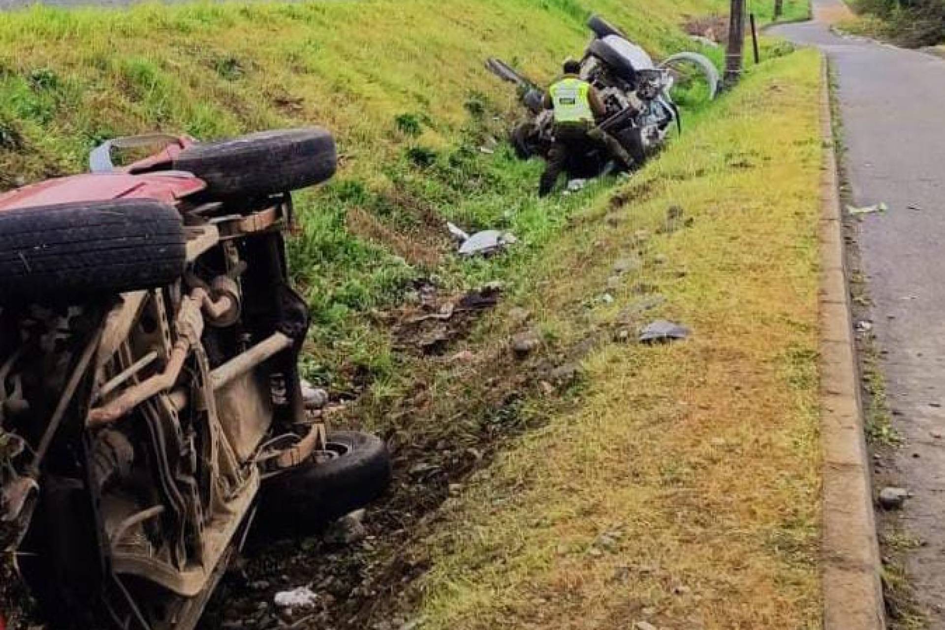 Comerciante de feria libre fallece en grave accidente en la ruta cinco Sur mientras viajaba con su esposo a Chillán.