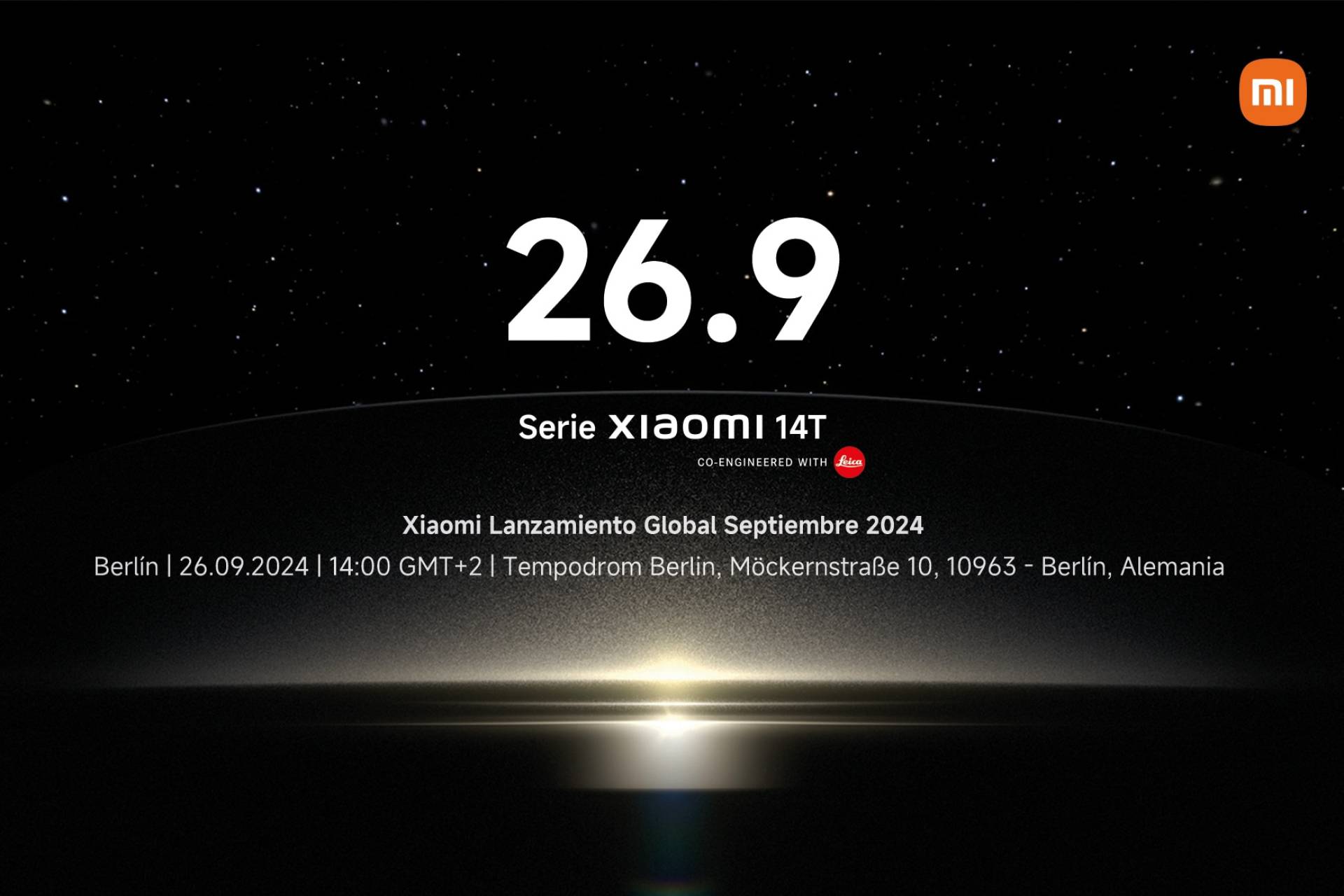 ¡Únete al emocionante lanzamiento global de la Serie Xiaomi 14T!
