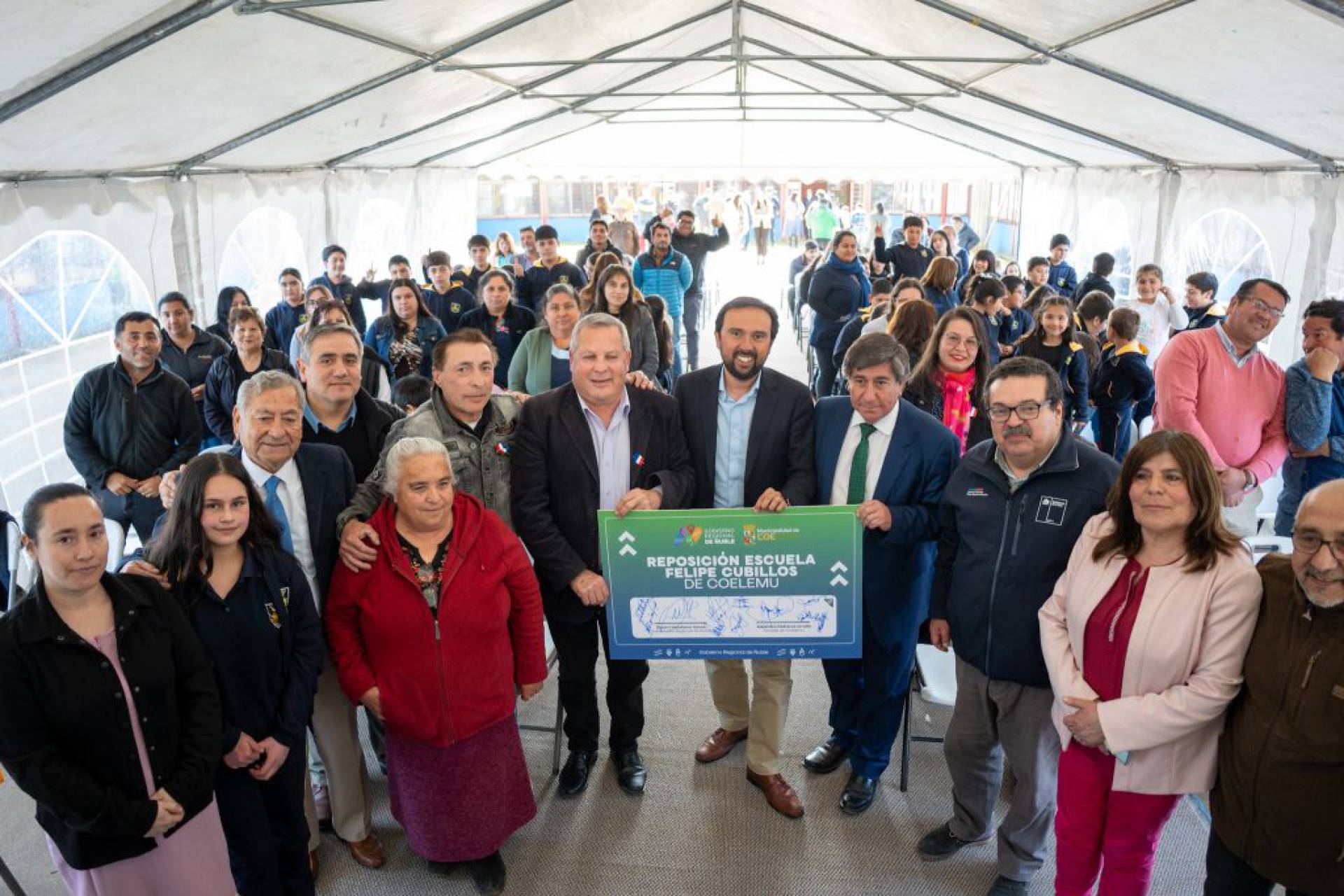 Gobierno Regional y Ministerio de Educación financian reconstrucción de escuela afectada por el terremoto del 2010 en Coelemu