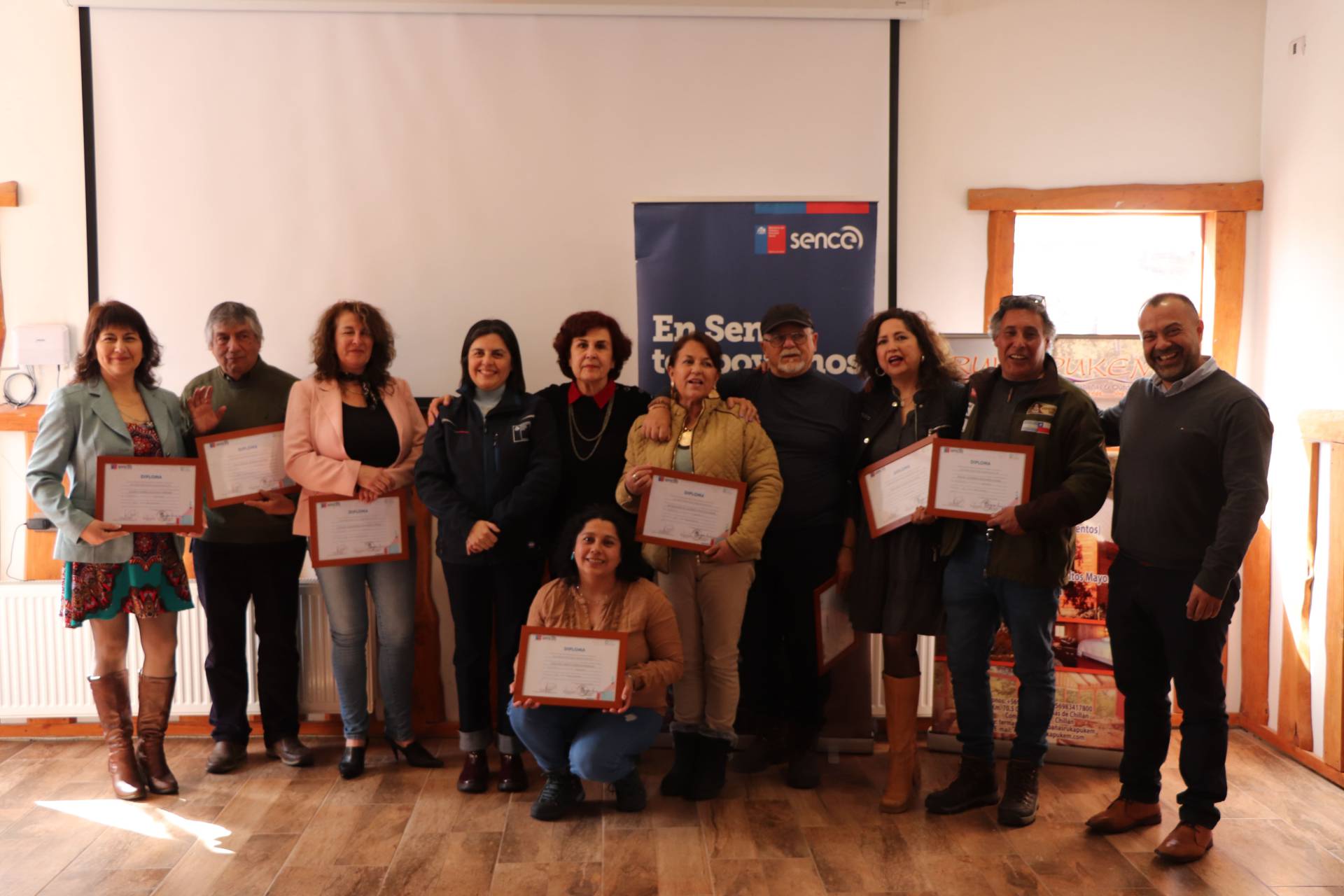 Primer curso de inglés básico en Ñuble finaliza y fortalece emprendimientos turísticos