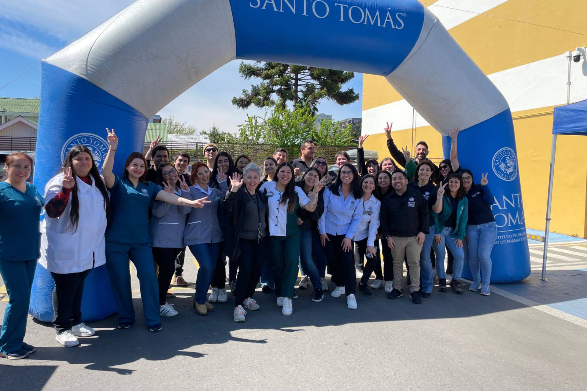 Más de cuatrocientos estudiantes participaron en ensayo final PAES en Santo Tomás Chillán