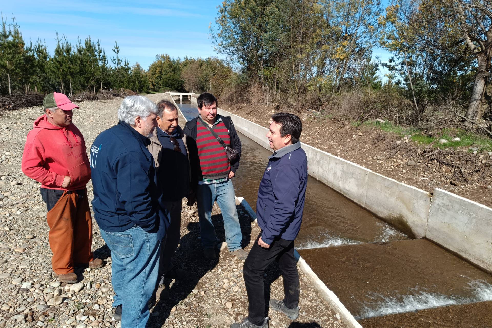 Obras provisionales y definitivas mejoran infraestructura hídrica y riego para agricultores en Ñuble