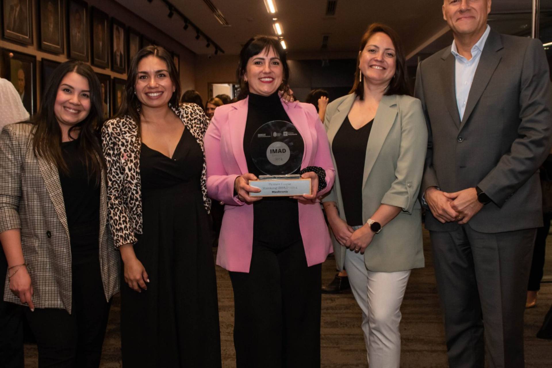 Medtronic obtuvo el 1er lugar en Informe de Mujeres en Alta Dirección de Empresas (IMAD) 2024