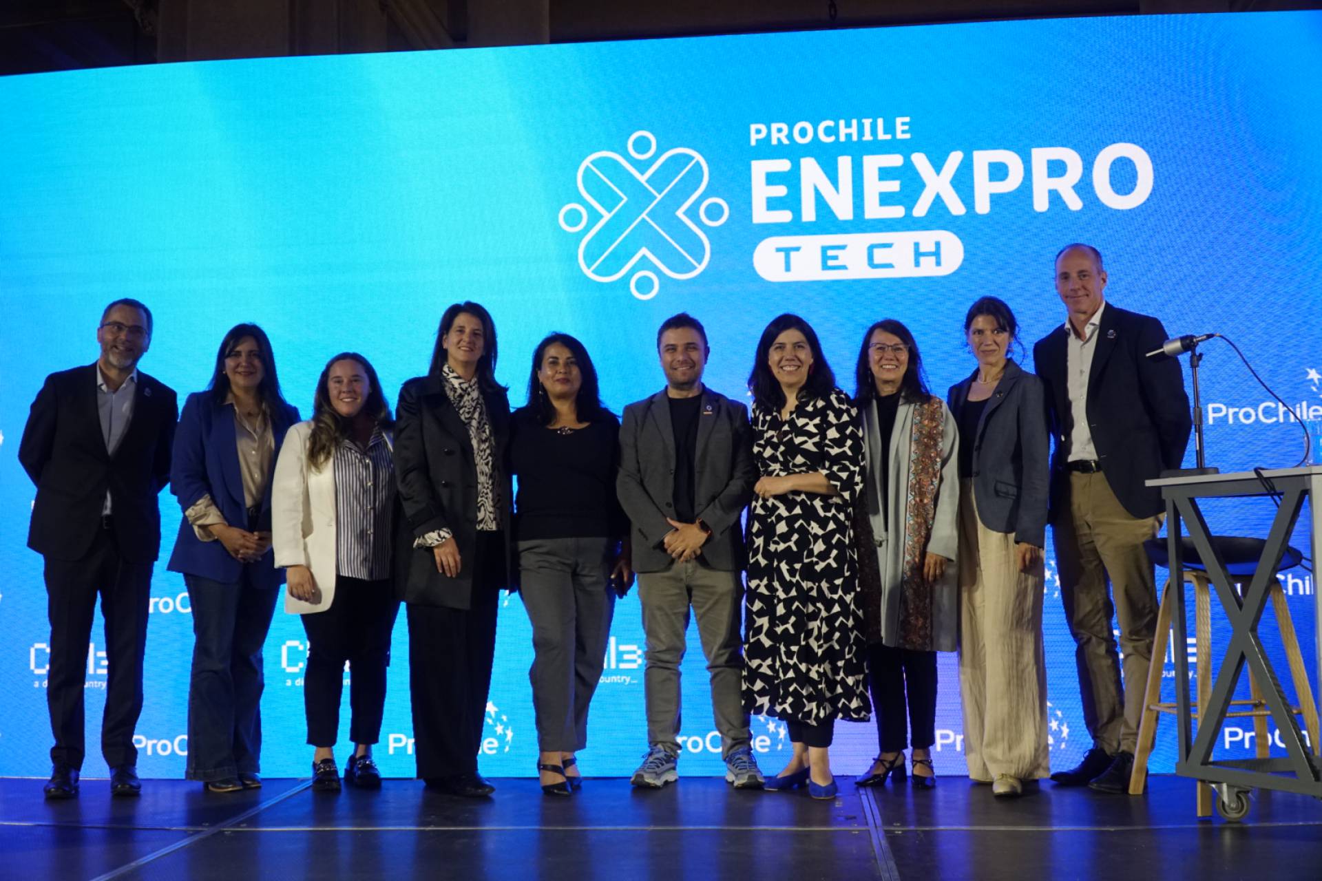 ProChile inaugura Enexpro Tech para impulsar el liderazgo del país en tecnología y servicios