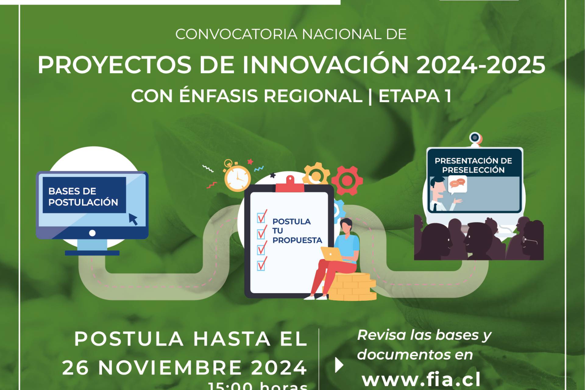Convocatoria Nacional de Proyectos FIA 2024: ¡Participa en la jornada informativa presencial en Ñuble!