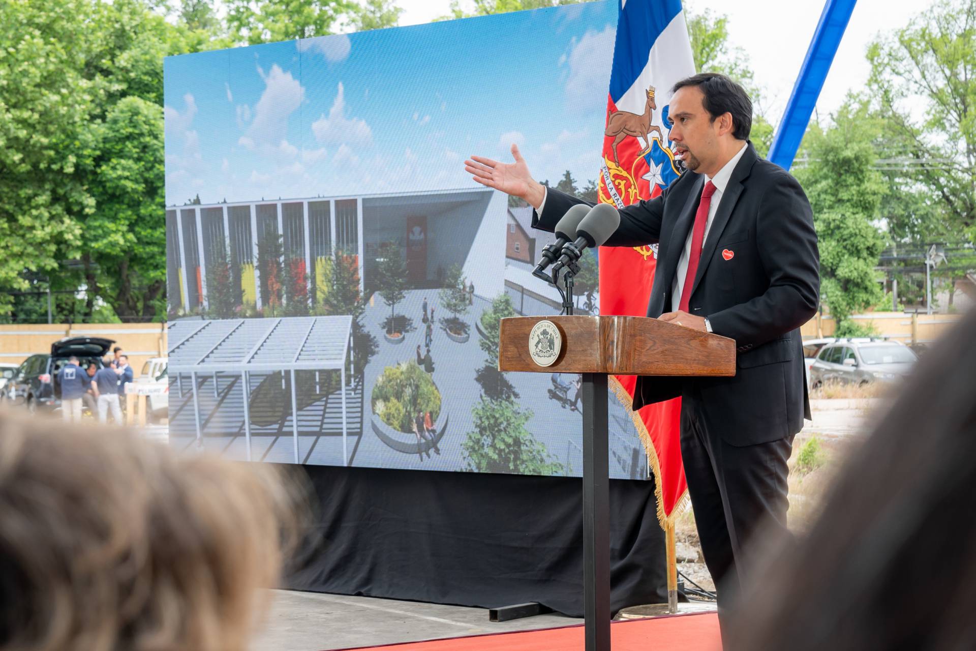 Presidente Boric y Gobernador Crisóstomo dan inicio a las obras del Instituto Teletón de Ñuble