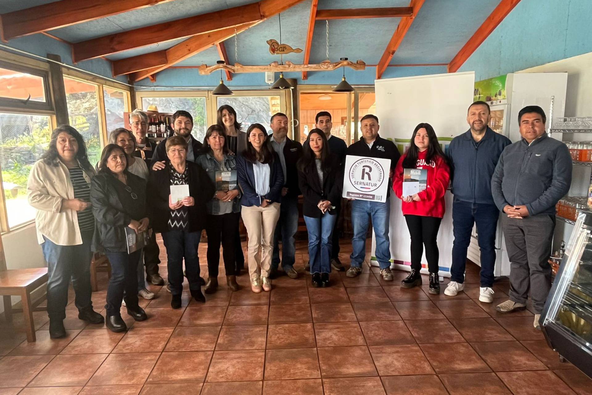 Sernatur Ñuble entregó Sellos R de Registro en Cobquecura