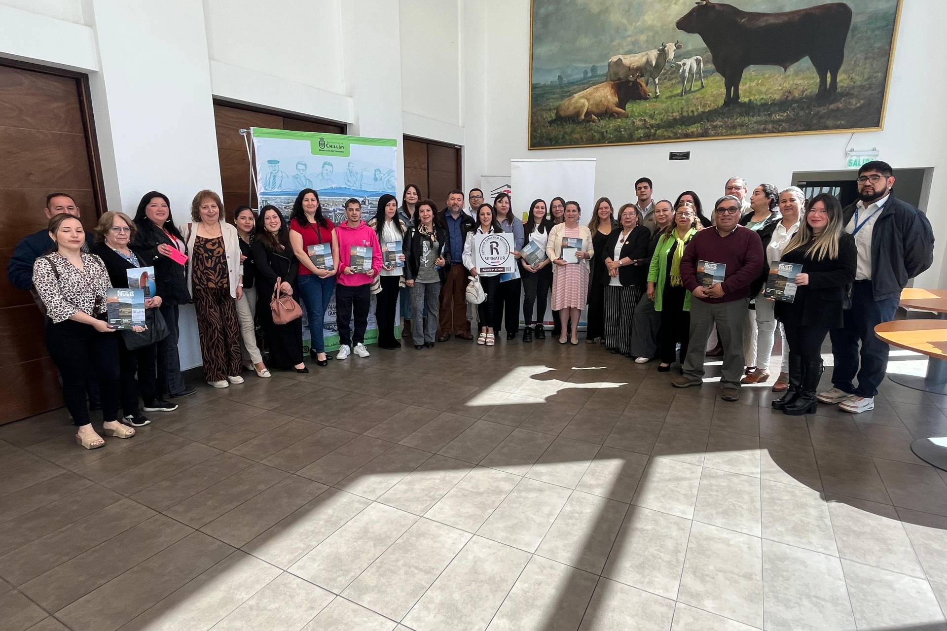 24 empresas de la comuna de Chillán recibieron sellos R de Registro en Sernatur