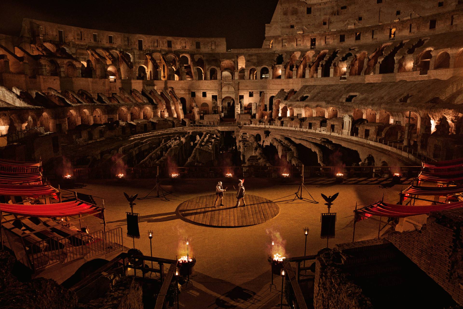 Vive la experiencia de Gladiador II en el Coliseo Romano con Airbnb