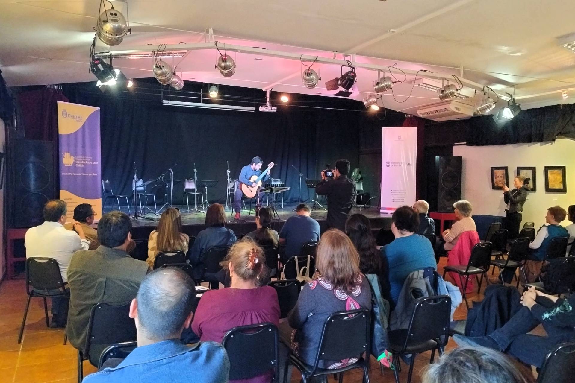 Festival de Guitarras de Ñuble culmina en el Teatro Municipal de Chillán