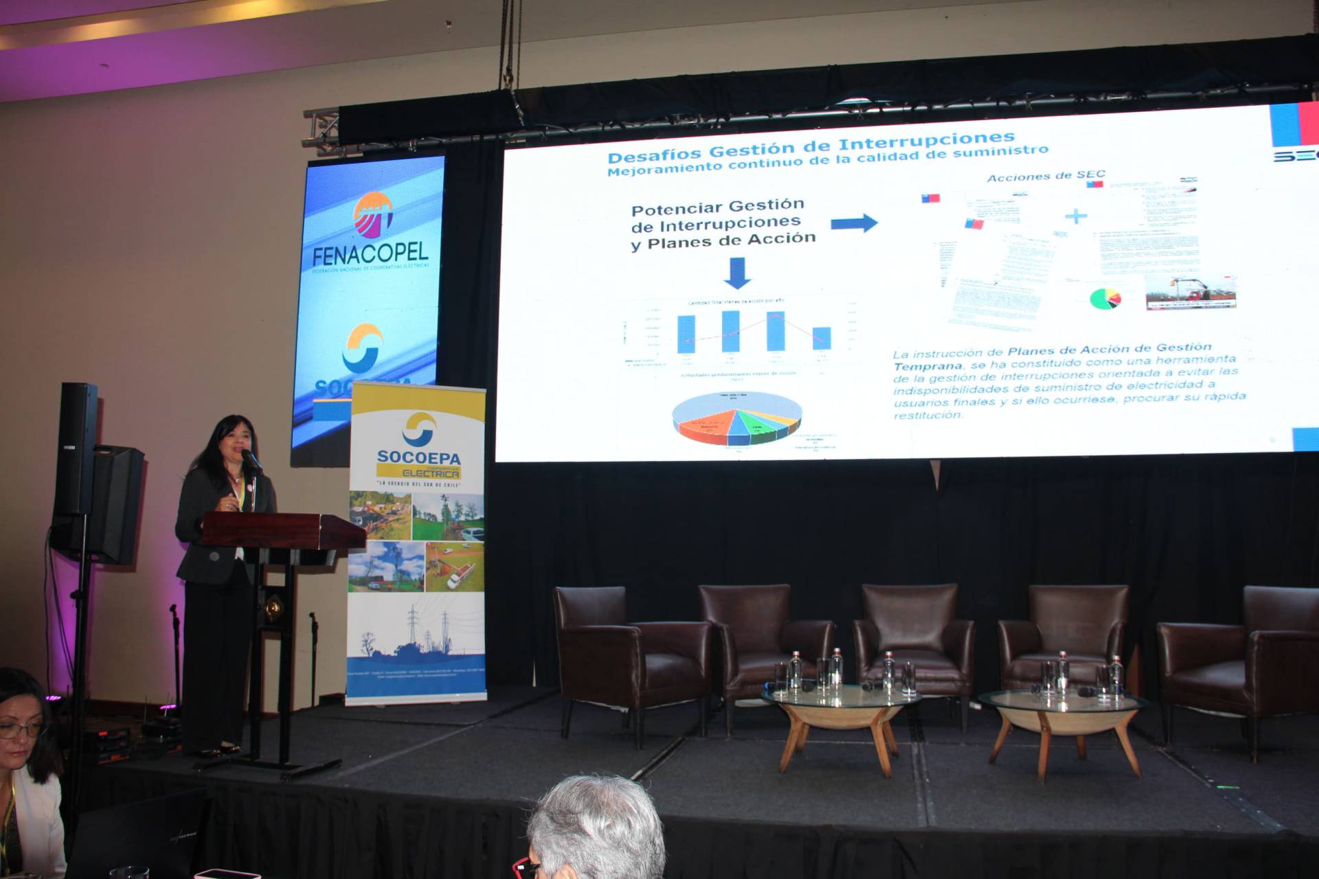 Subsecretario de Energía, Secretario Ejecutivo de la Cne y Superintendenta de la Sec encabezan nueva versión de Vi seminario del sector Cooperativo Eléctrico 2024
