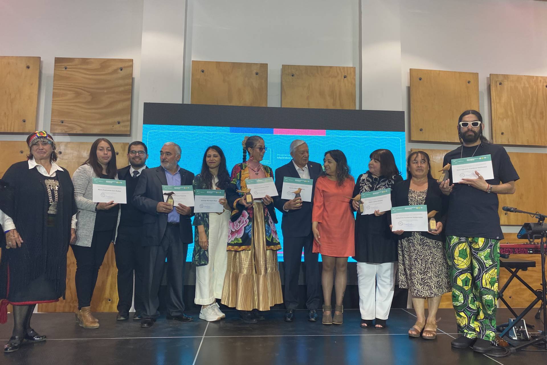 Ocho Artistas fueron reconocidos por el Consejo Regional de las Culturas, las Artes y el Patrimonio de Ñuble